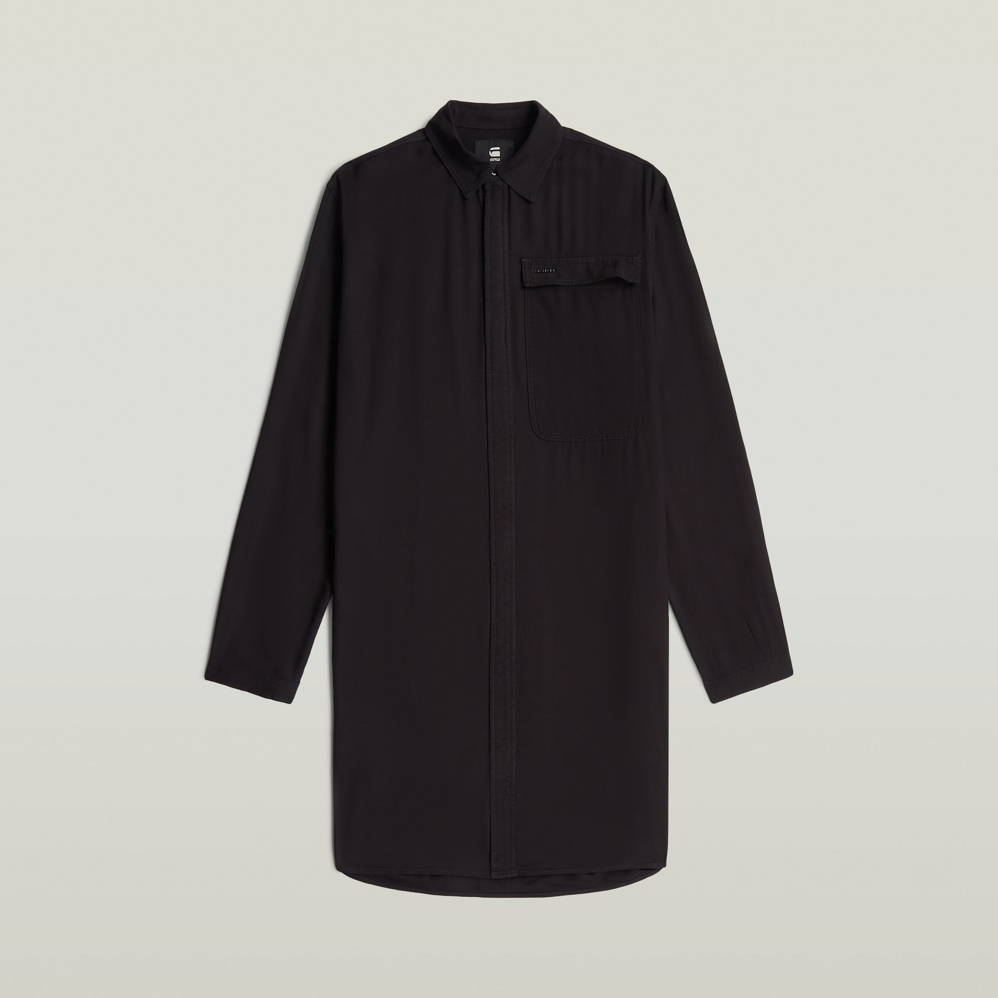 Thumbnail - Cargo Tunic Kleid - Schwarz - Damen