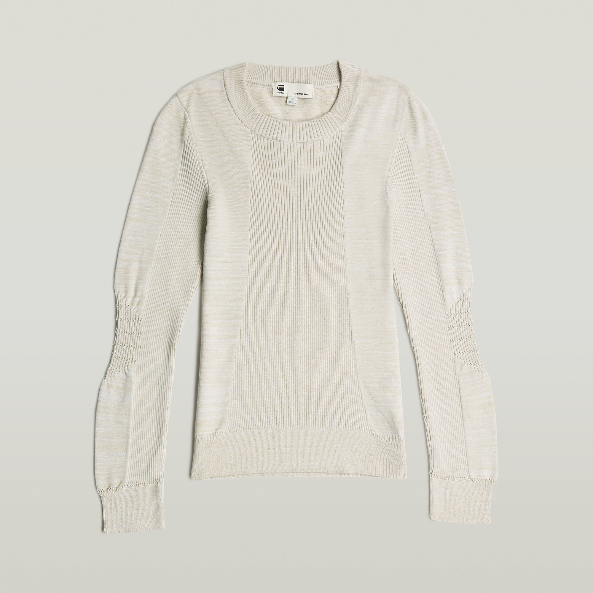 G-Star RAW 3D Biker Slim Gebreide Trui Meerkleurig Dames