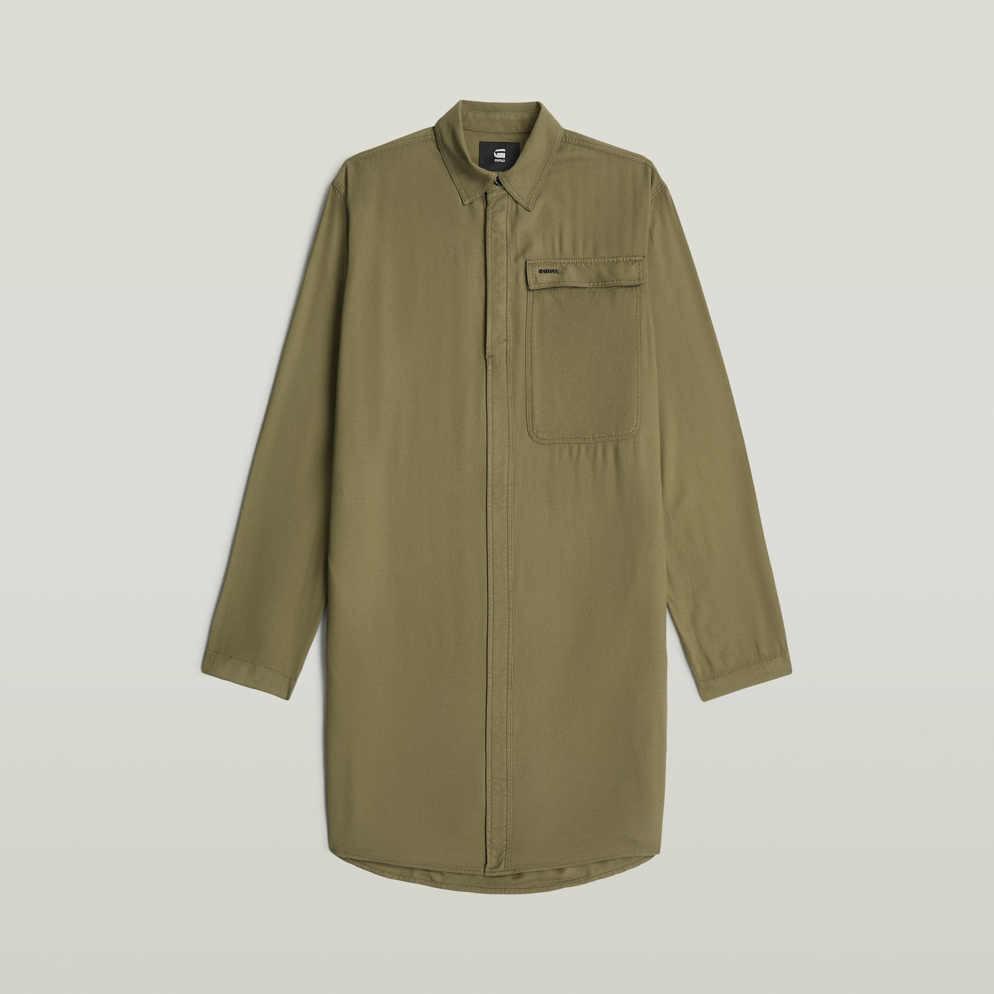 Thumbnail - Cargo Tunic Kleid - Grün - Damen