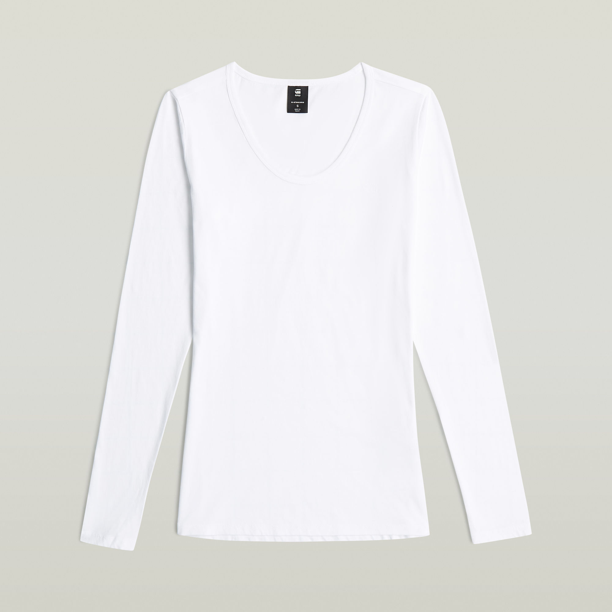 G-Star RAW Core Eyben Slim U T-Shirt Wit Dames