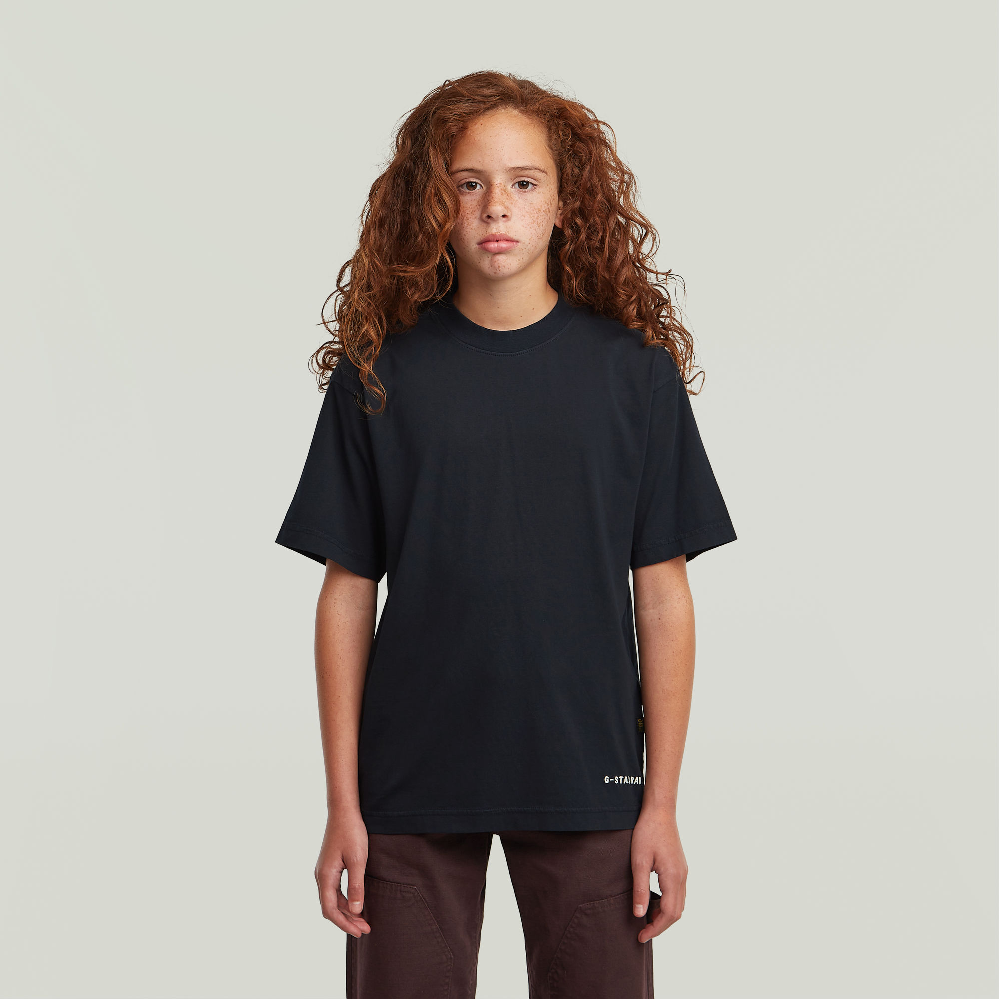 G-Star RAW T-shirt Oversized voor meisjes - Donkerblauw - meisjes