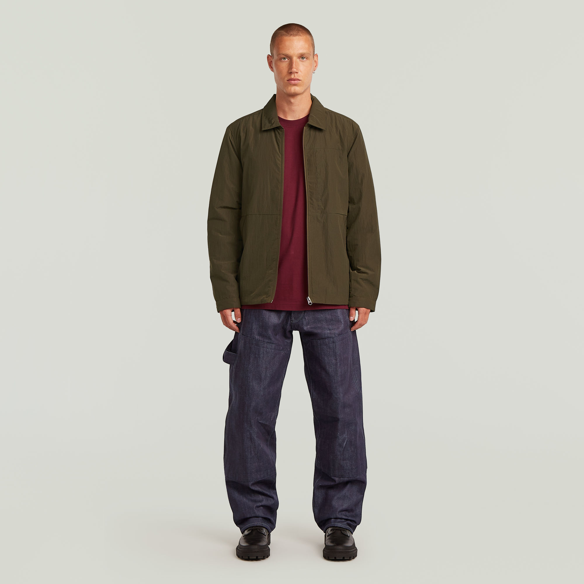 Thumbnail - Lofty Padded Jacket - Braun - Herren