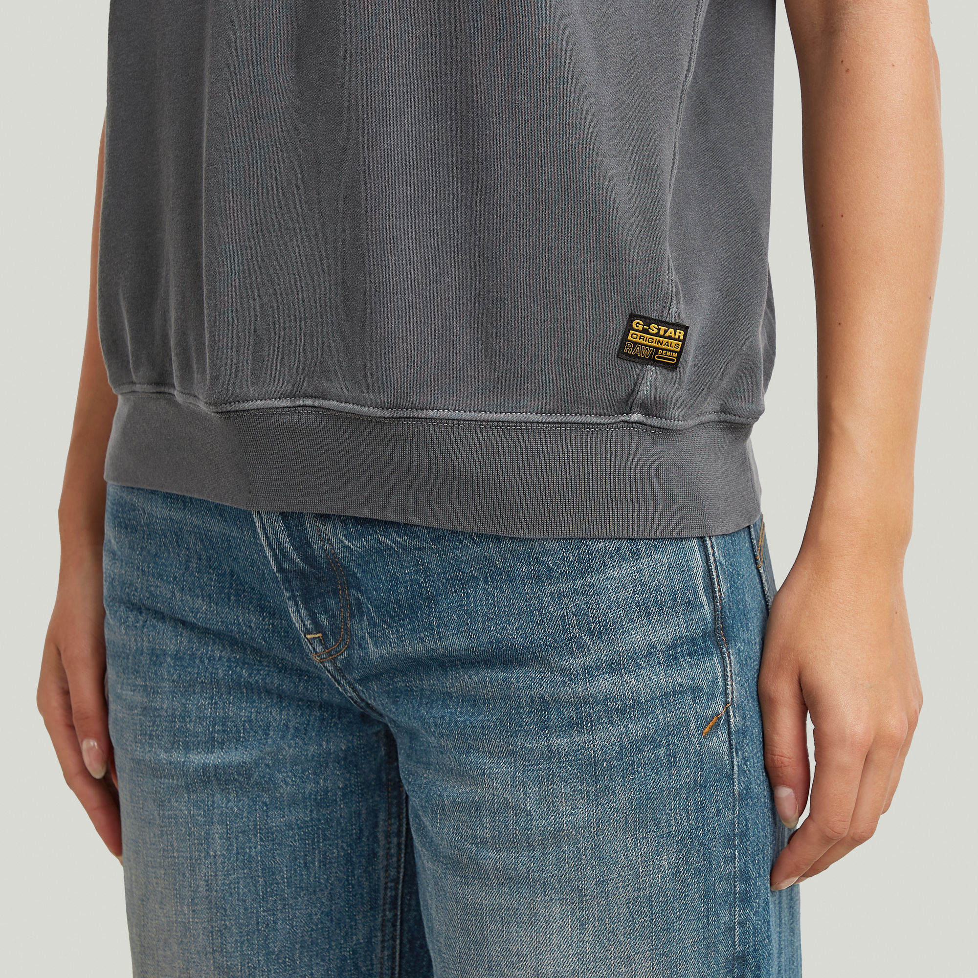 G-Star RAW Raglan T-shirt Grijs Dames