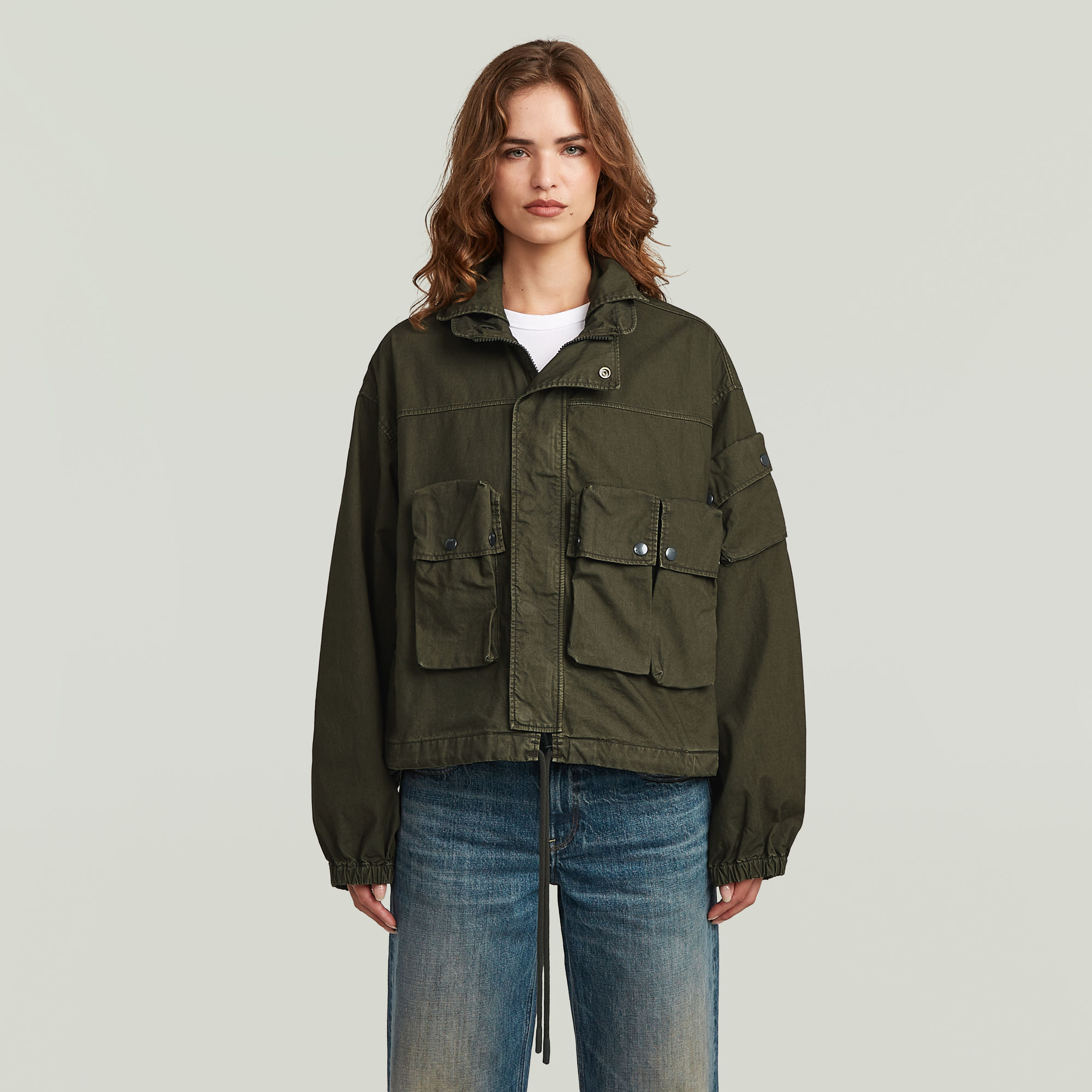 Field Jacke - Grau - Damen