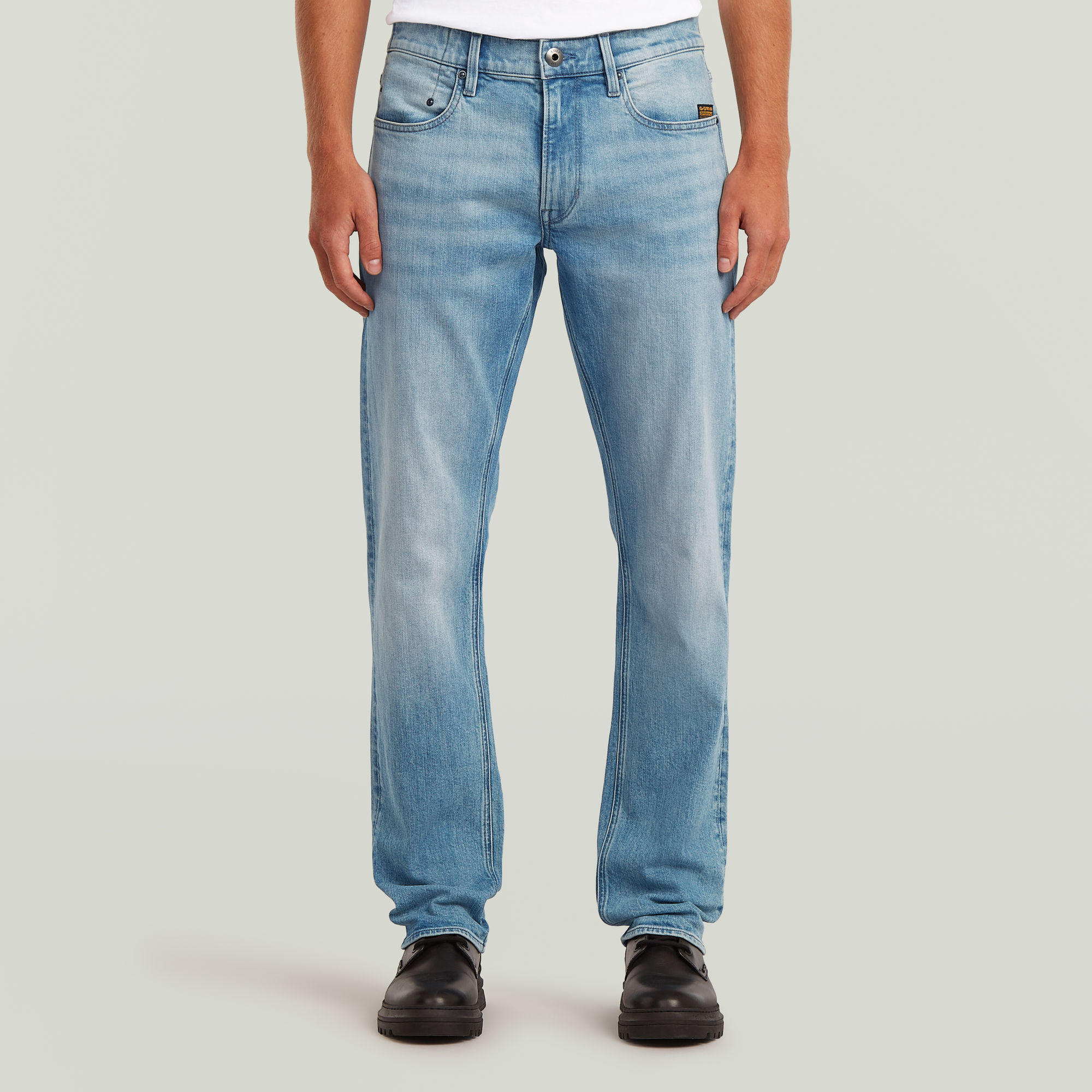 

Mosa Straight Jeans - Lichtblauw - Heren