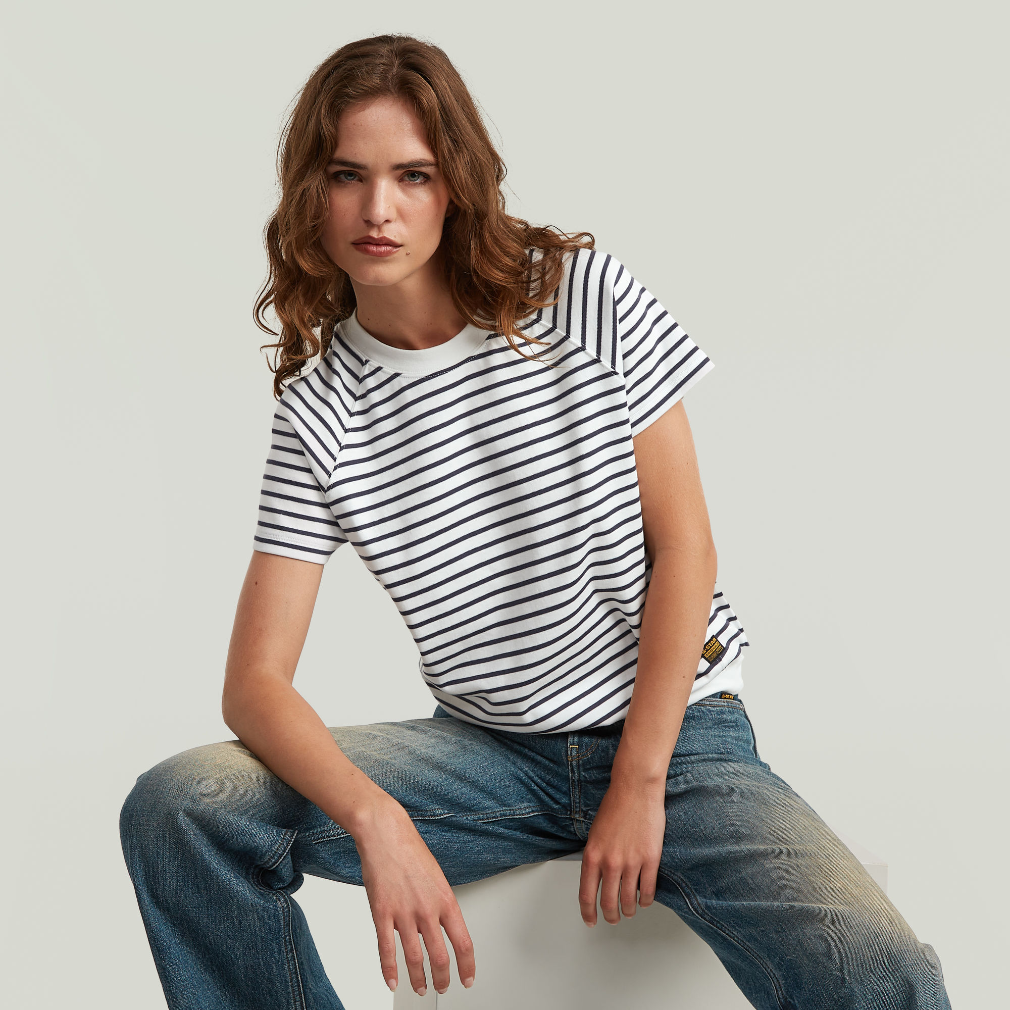 G-Star RAW Raglan T-shirt Meerkleurig Dames