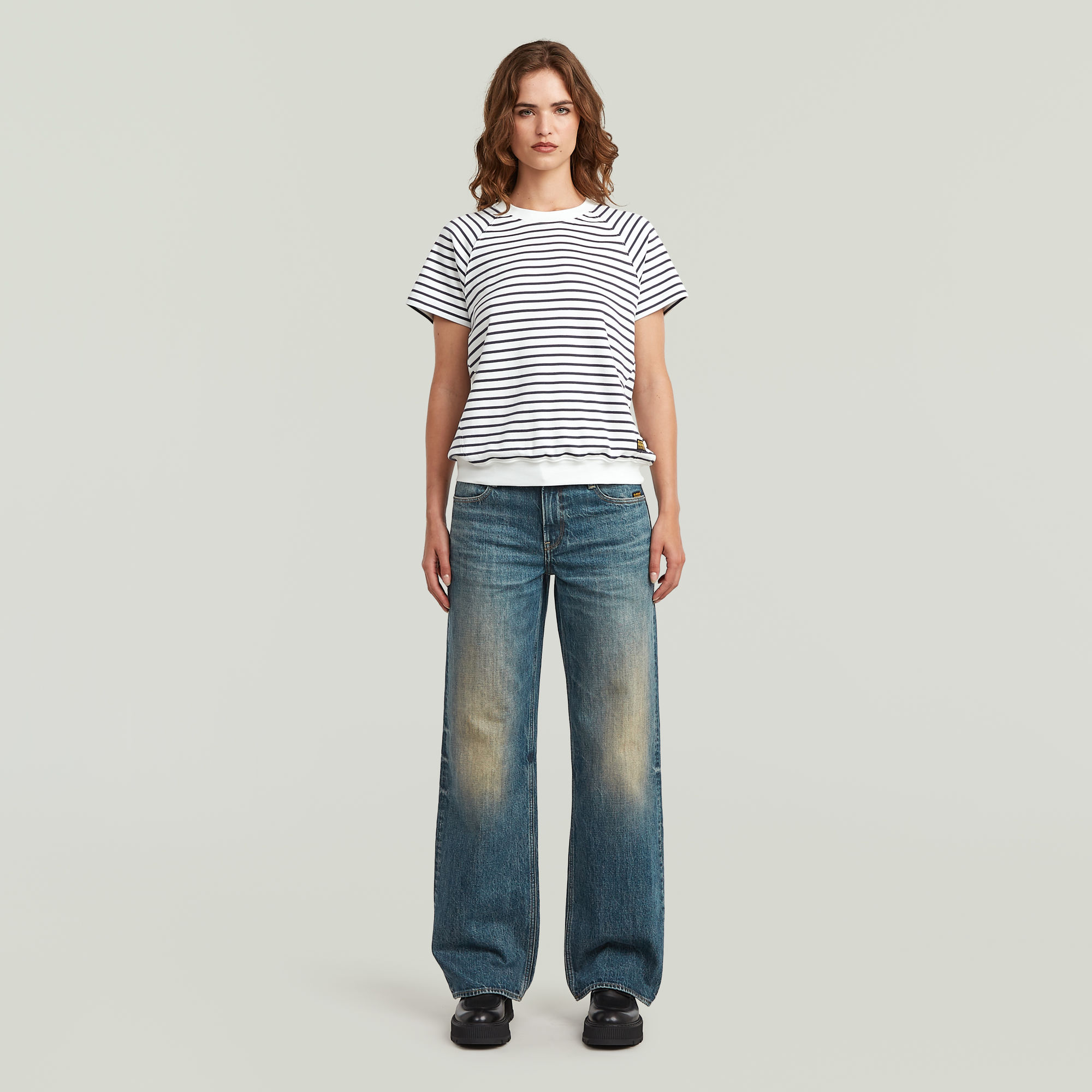 G-Star RAW Raglan T-shirt Meerkleurig Dames