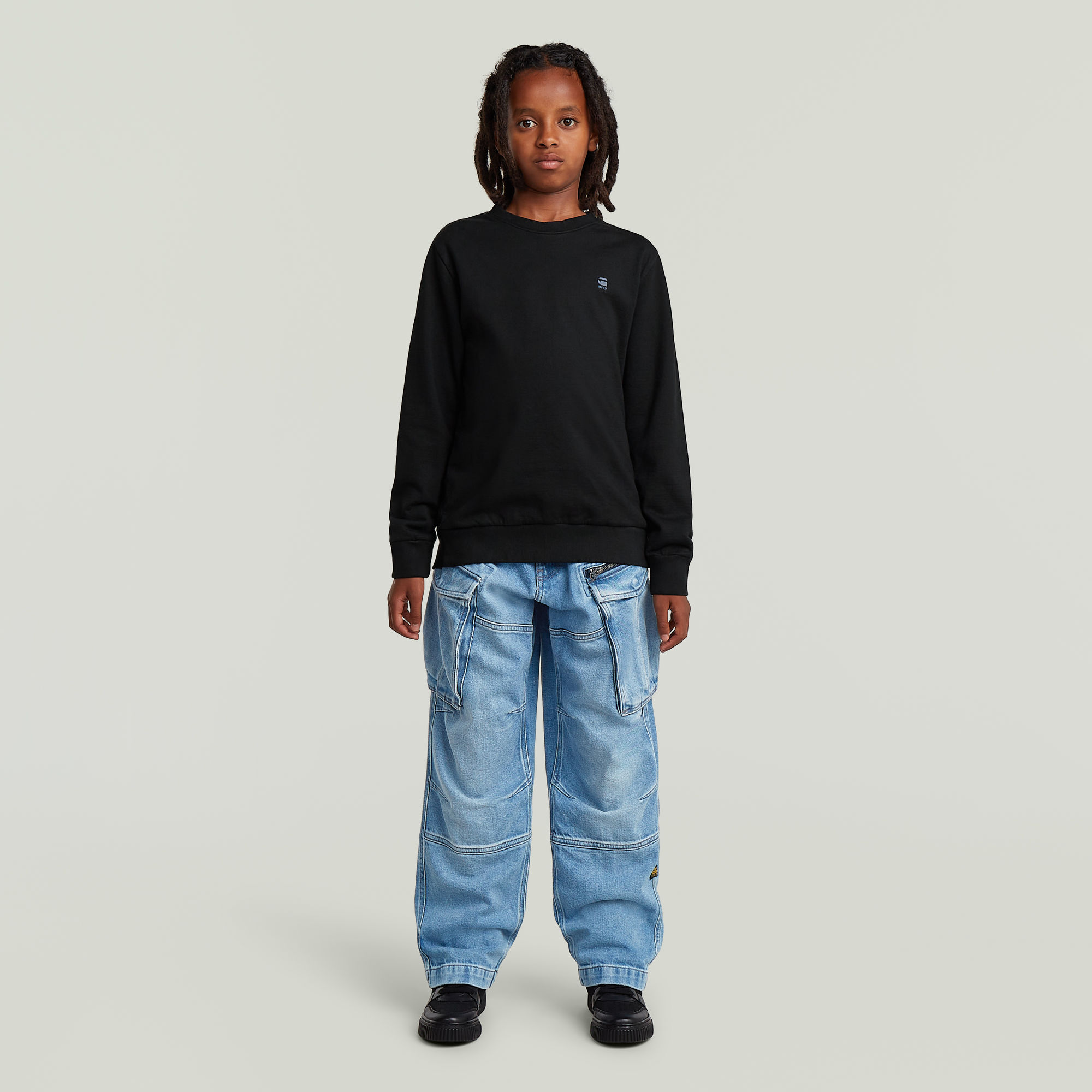 Thumbnail - Boys Rovic Loose Jeans - Hellblau - jungen