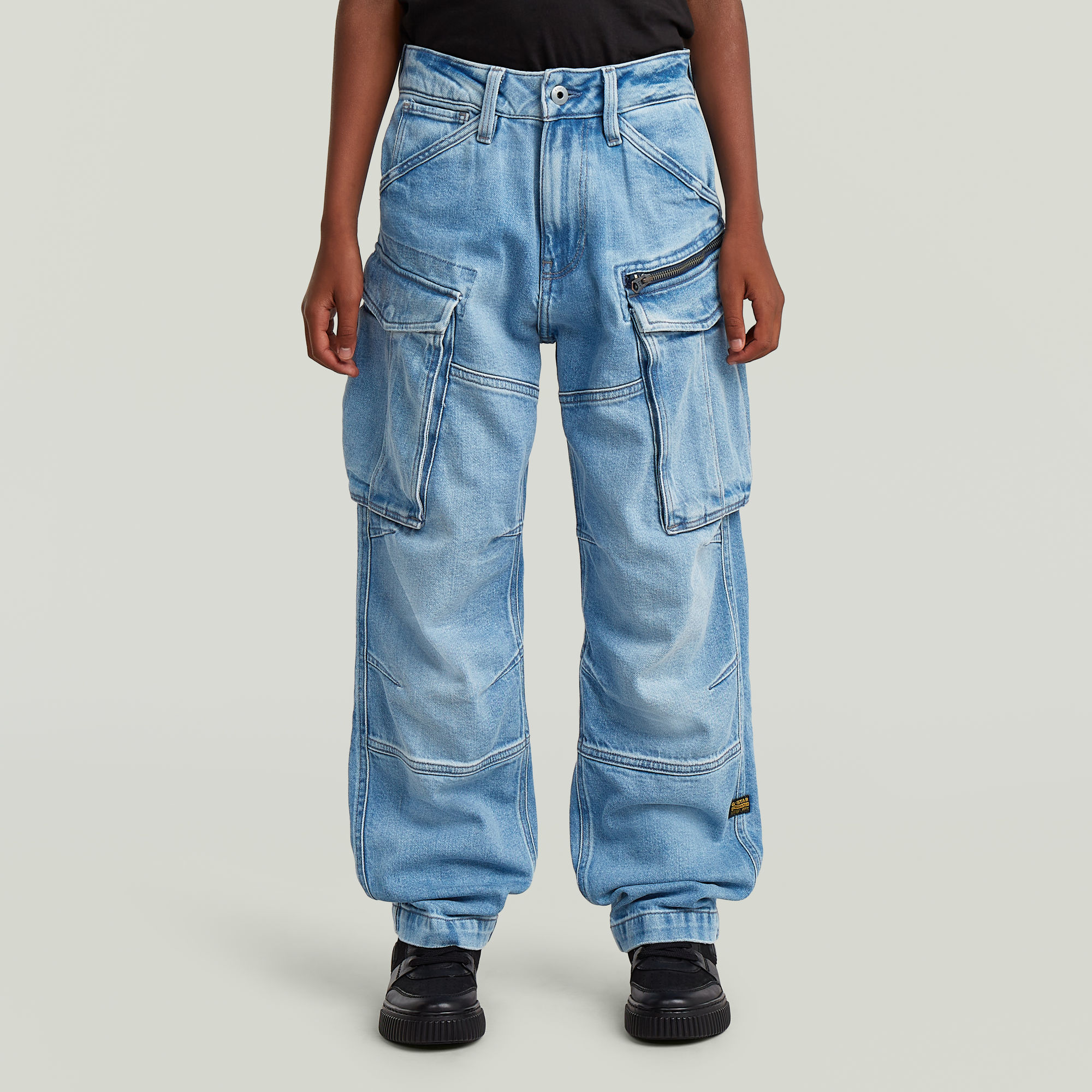 Boys Rovic Loose Jeans - Hellblau - jungen