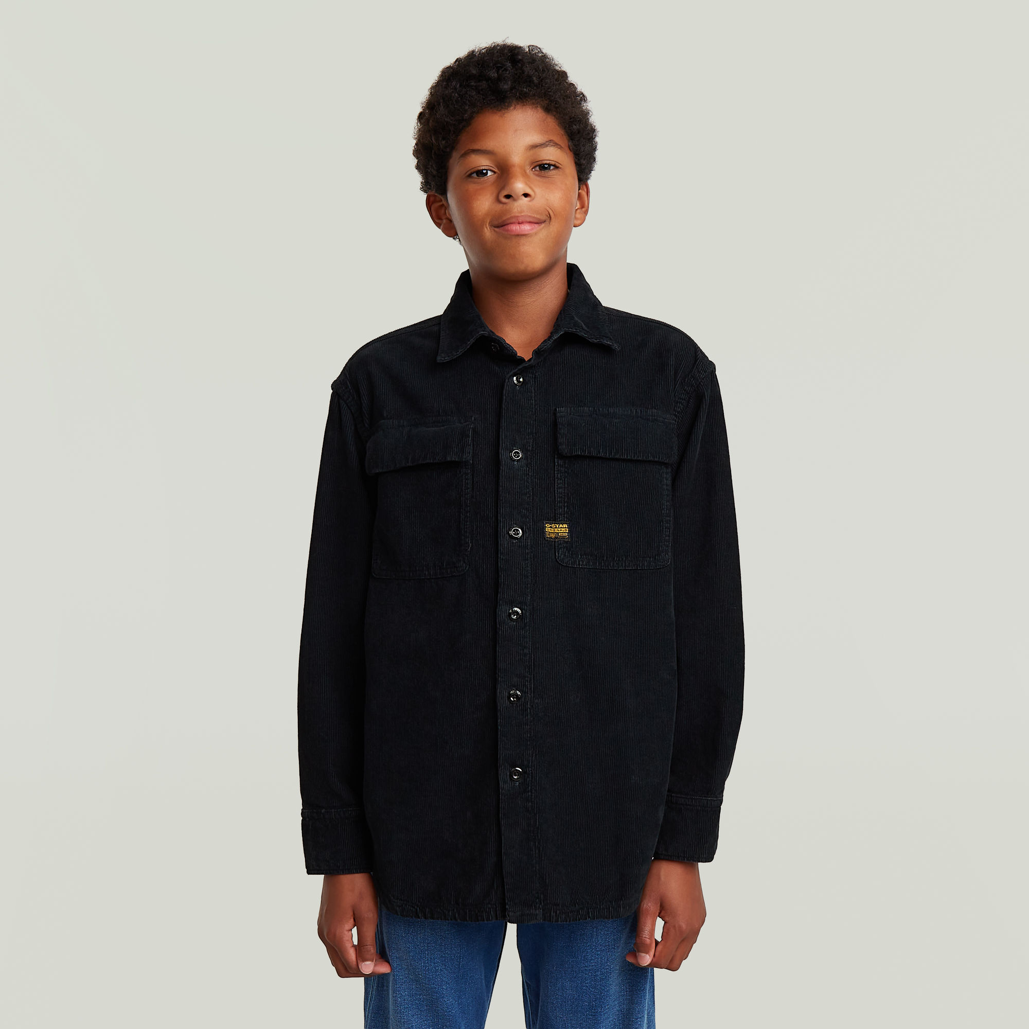 Boys CPO Regular Shirt - Dunkelblau - jungen