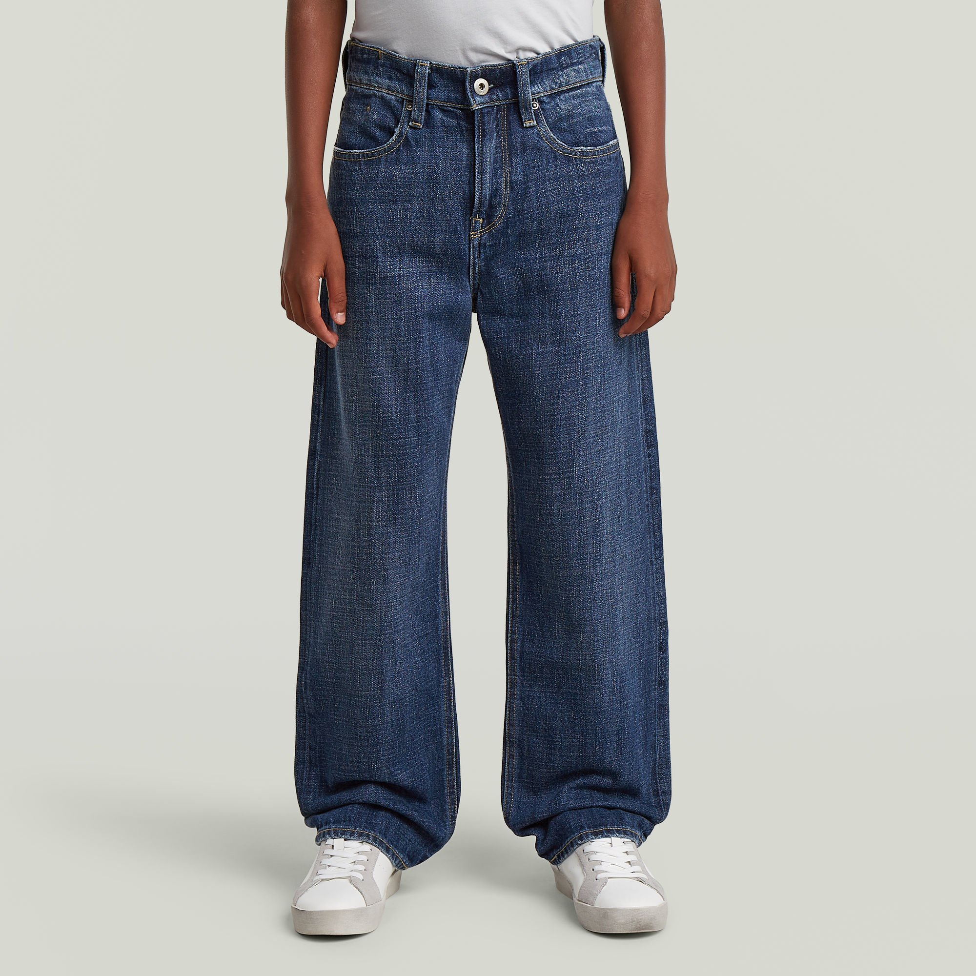 

Dakota Regular Straight Jeans voor jongens - Midden blauw - jongens