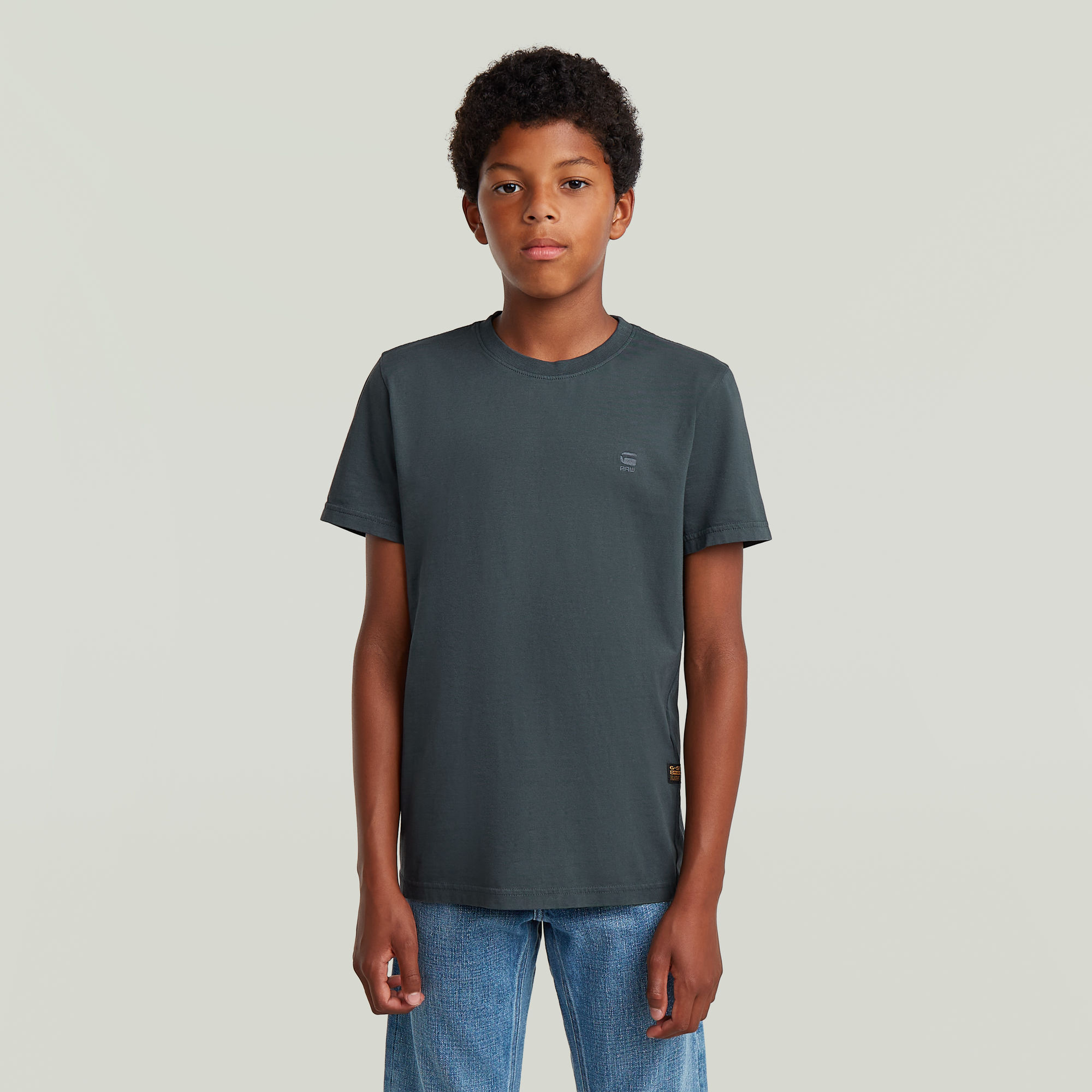 G-Star RAW T-shirt Base voor jongens - Donkerblauw - jongens