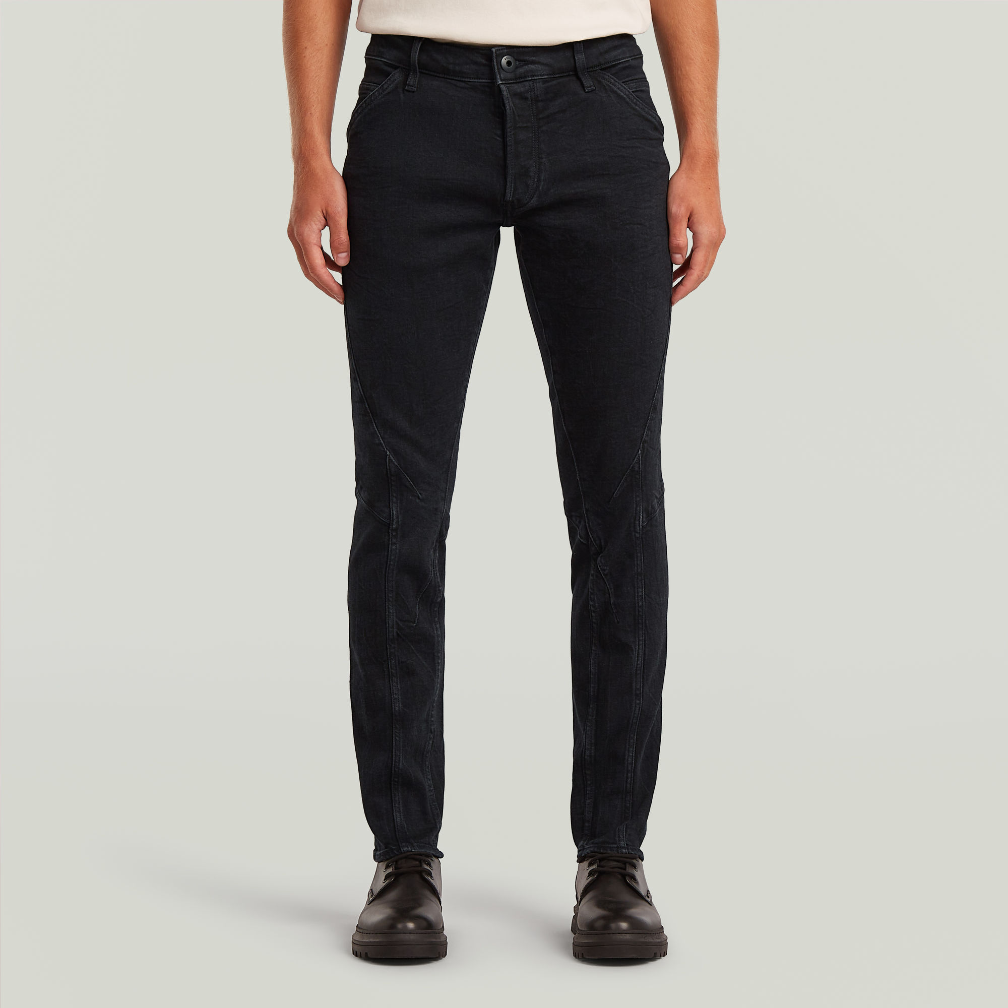 

Kitoh Slim Jeans - Zwart - Heren