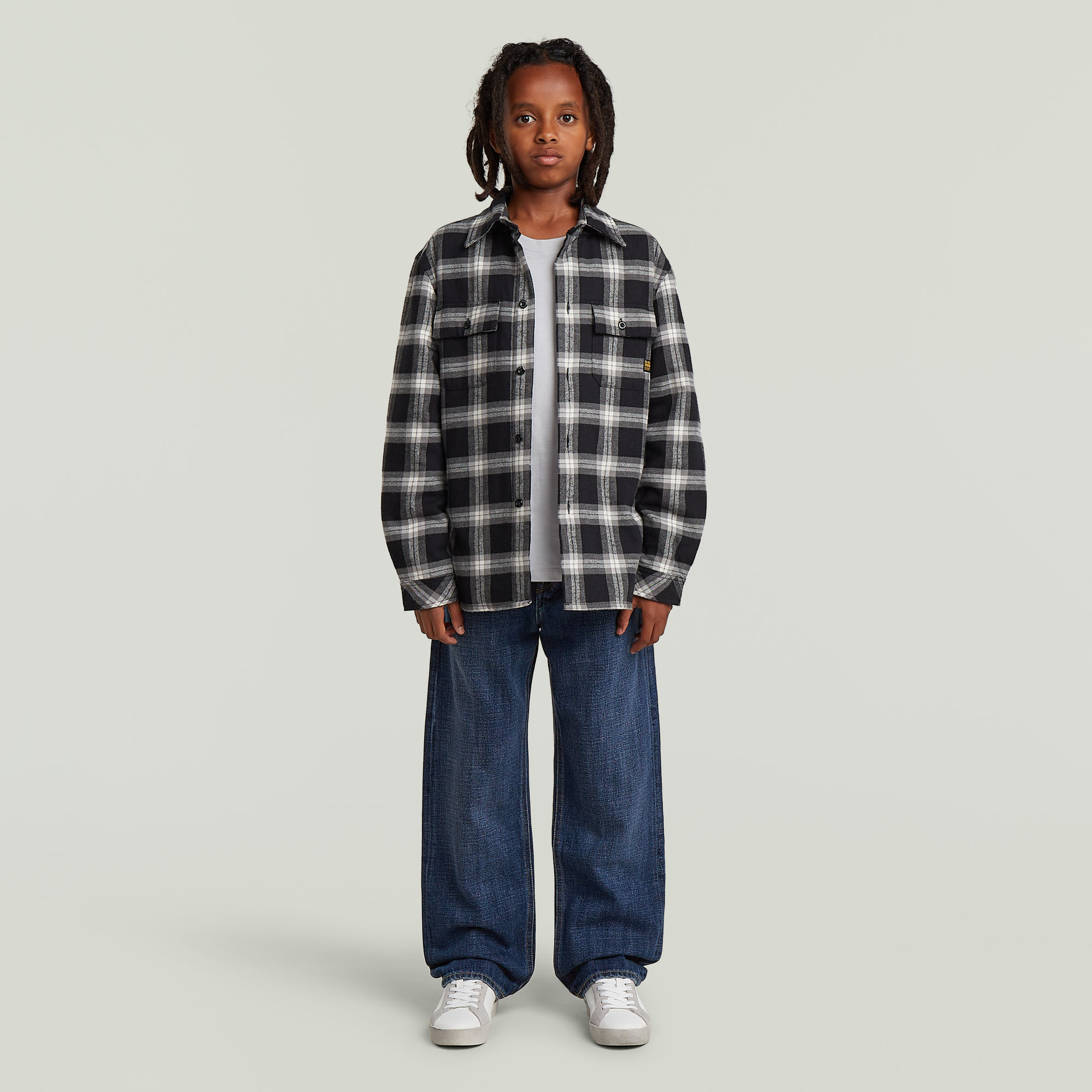 Thumbnail - Boys Dakota Regular Straight Jeans - Mittelblau - jungen