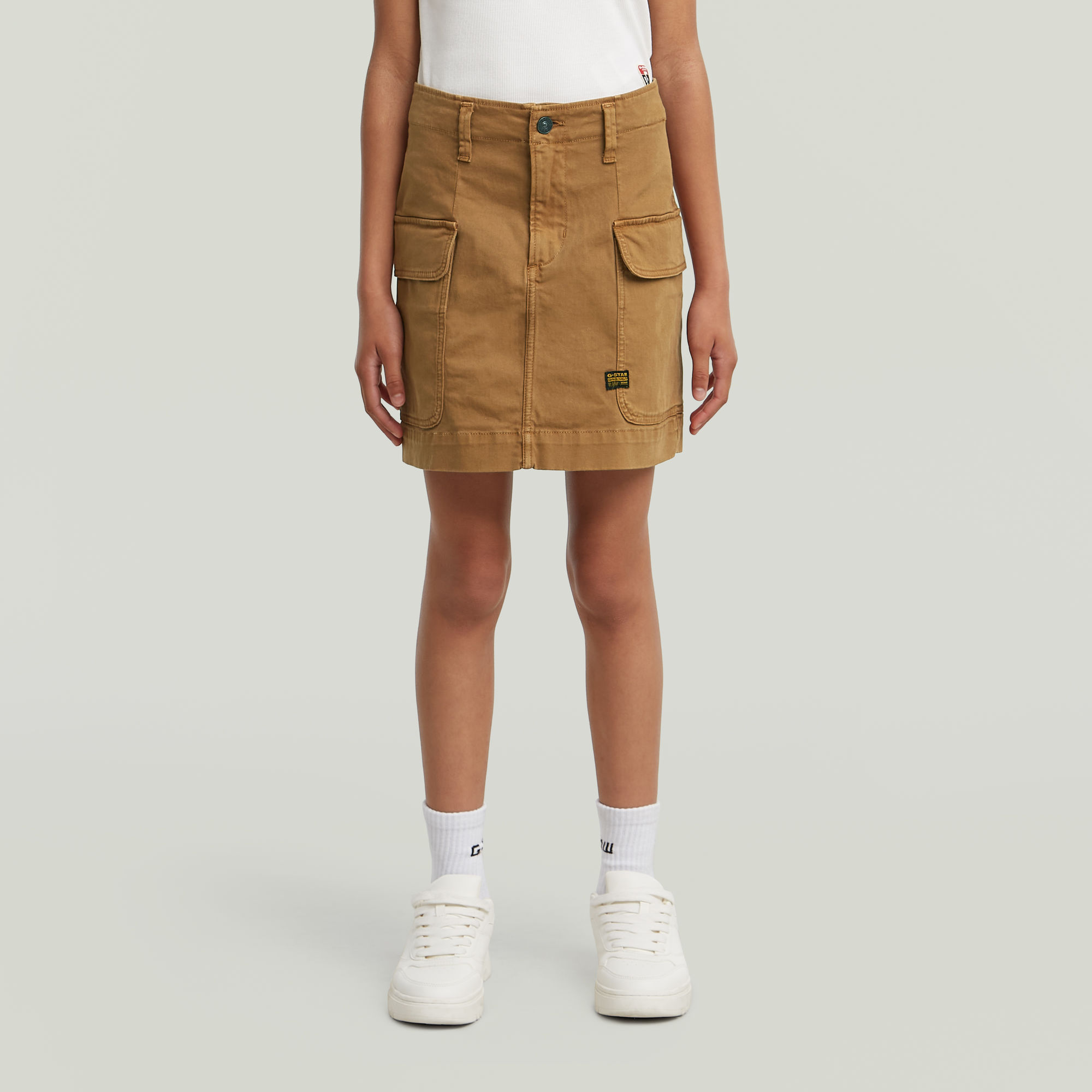 

Minirok Cargo voor meisjes - Bruin - meisjes