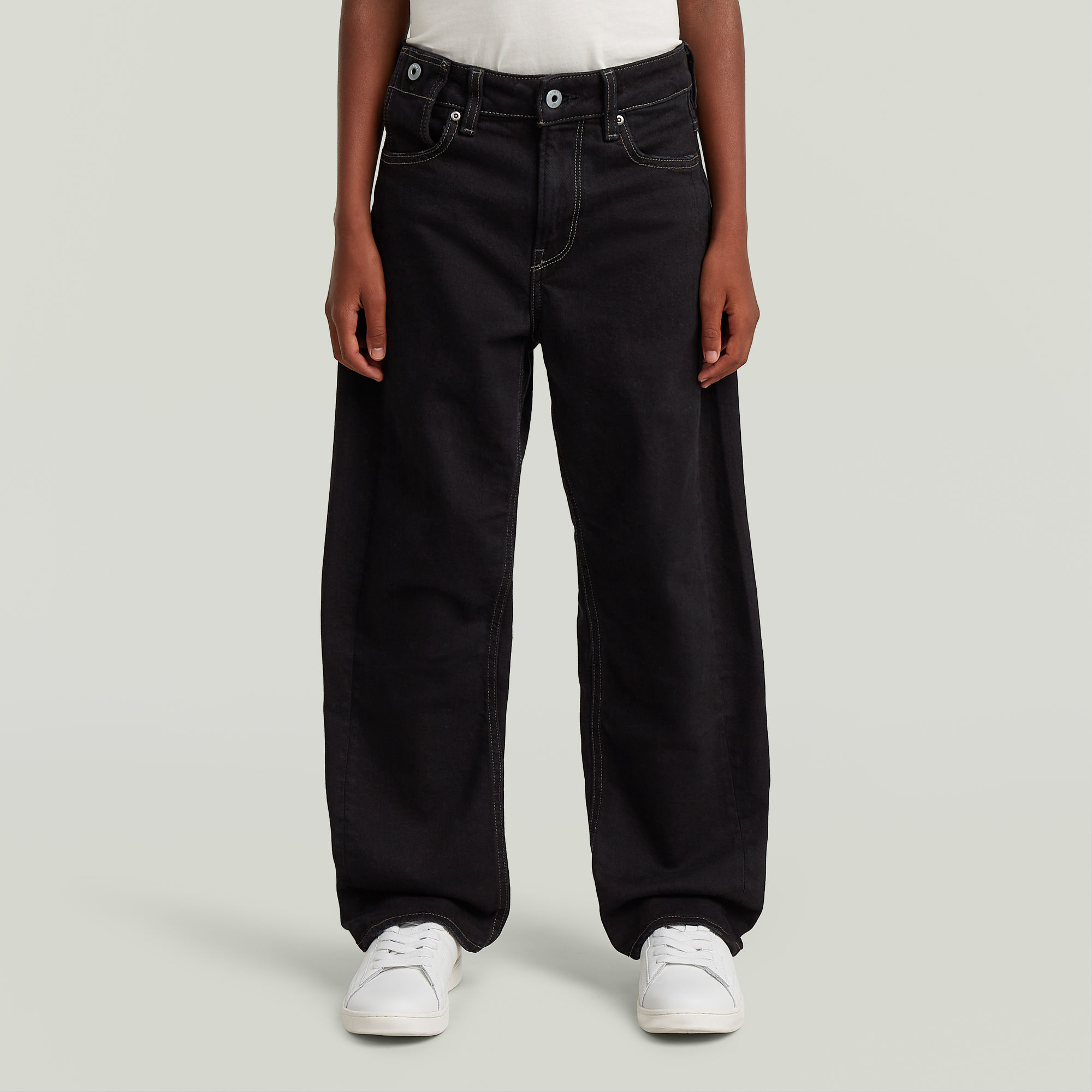 Boys Bend Loose Jeans - Dunkelblau - jungen