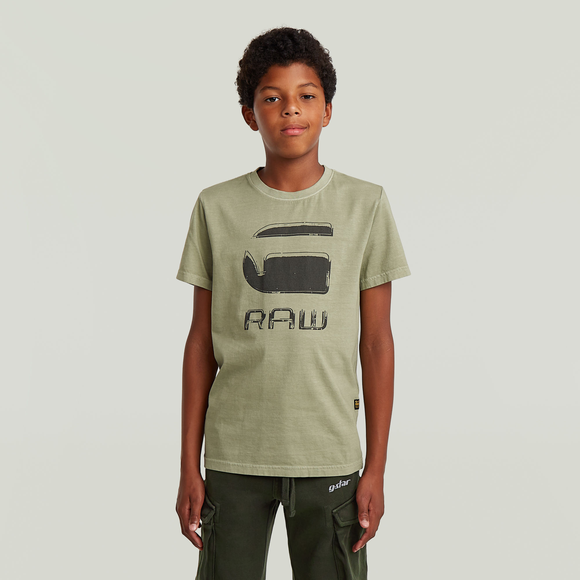 G-Star RAW T-shirt Base voor jongens - Lichtblauw - jongens
