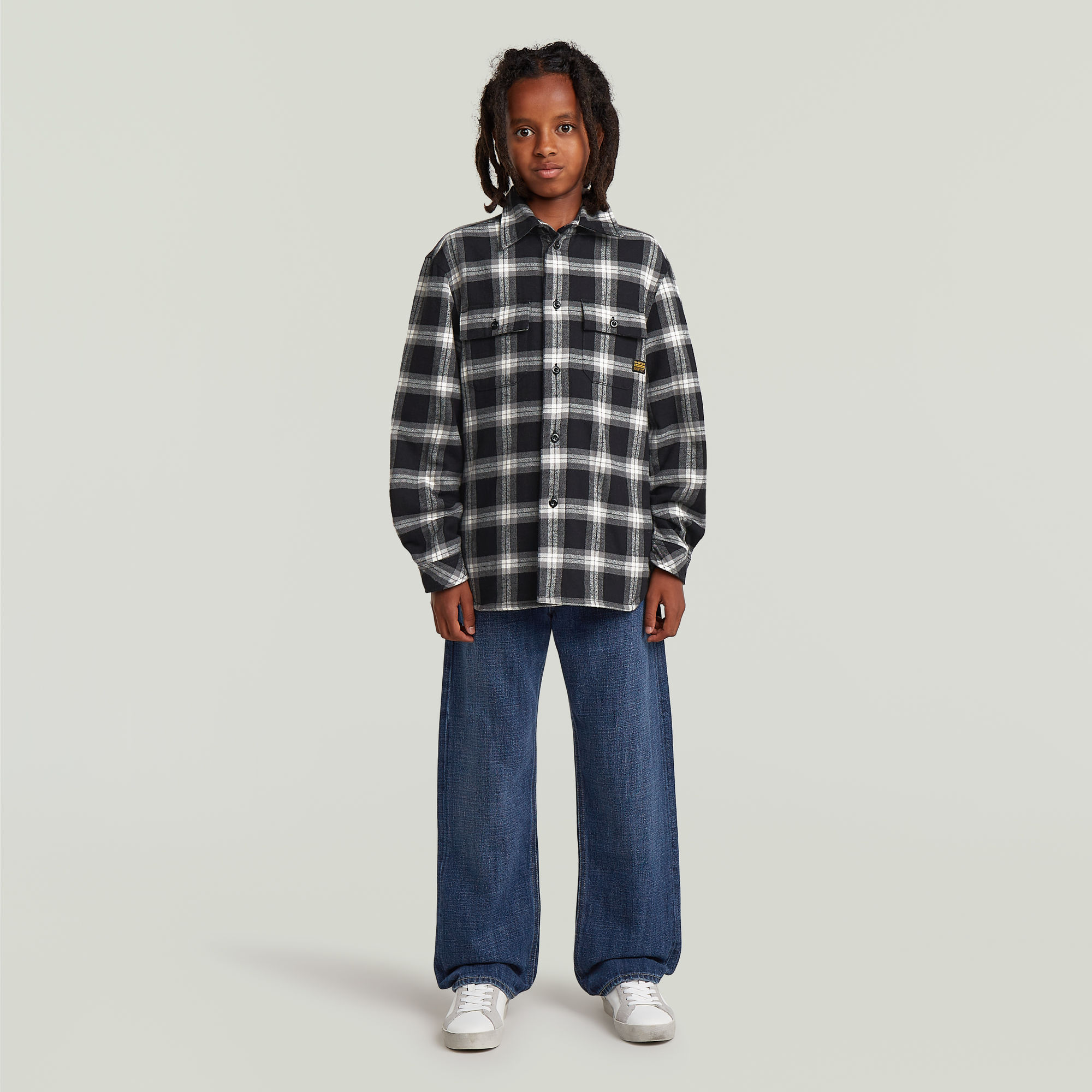 Thumbnail - Boys CPO Padded Overshirt - Grün - jungen