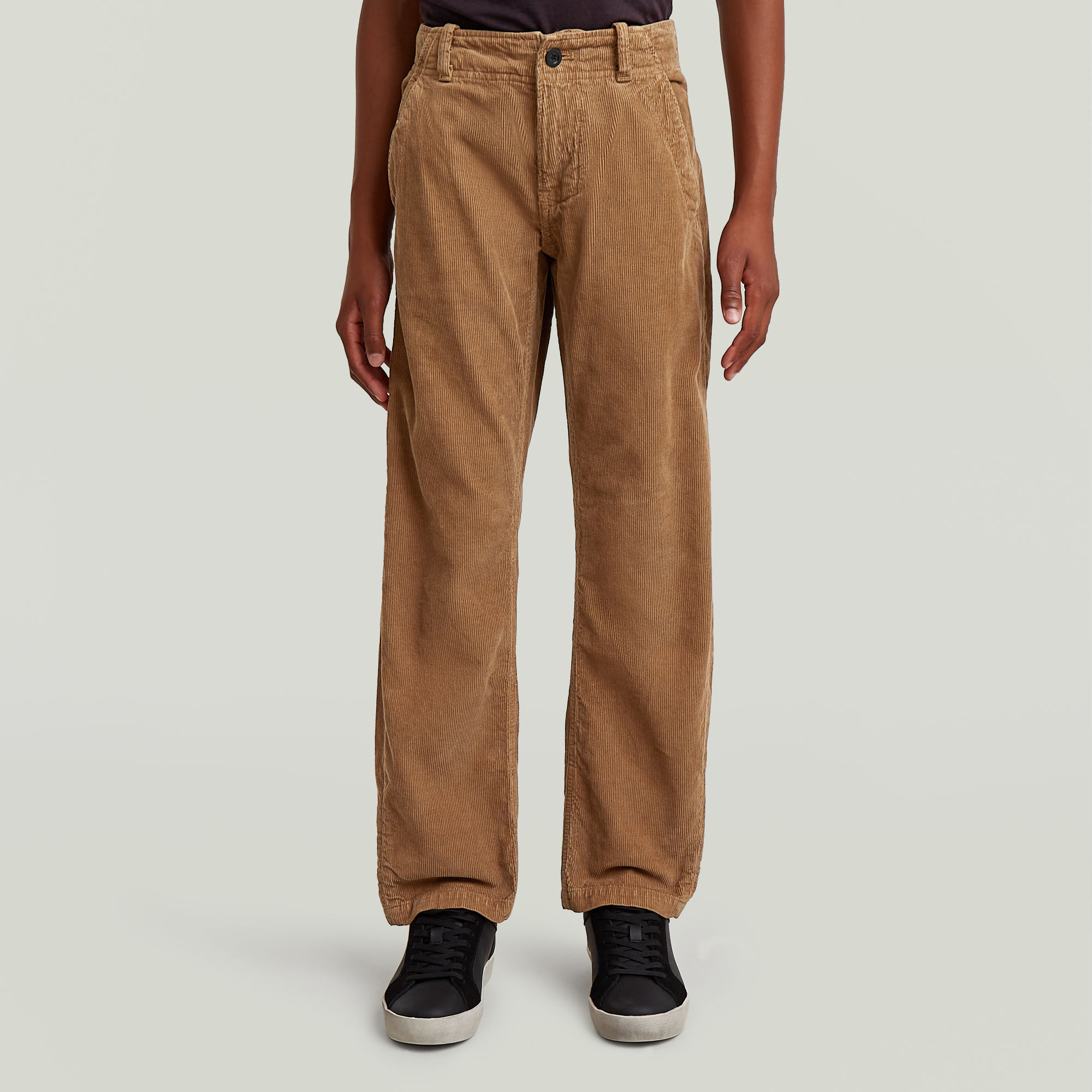 Boys Mosa Straight Chino - Braun - jungen