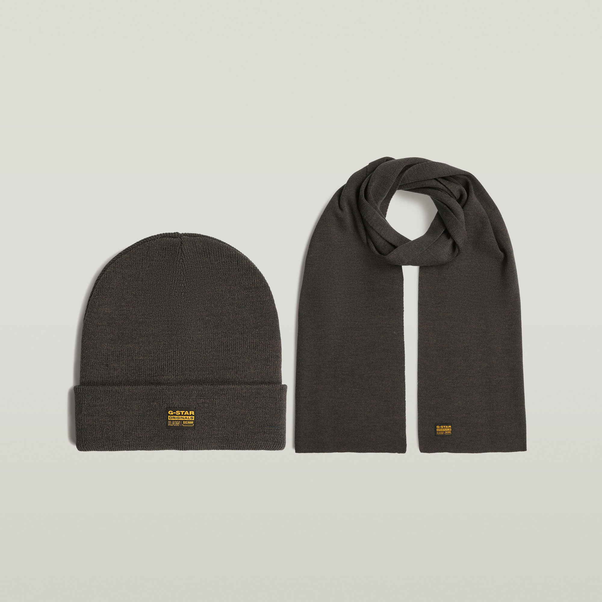 

Effo 2-Set Beanie and Scarf - Grey - Men