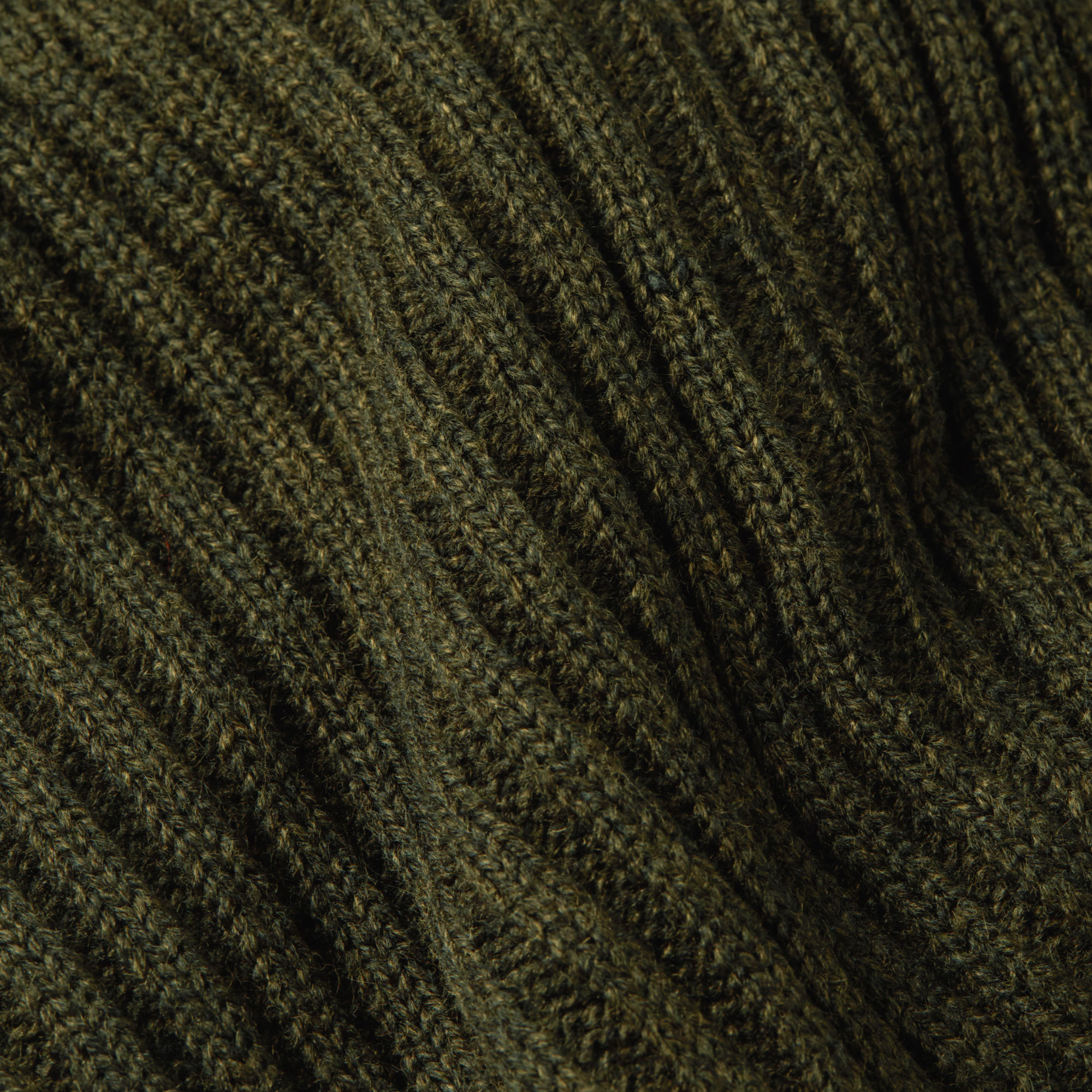 Thumbnail - Rib Knit Beanie - Grau - Herren