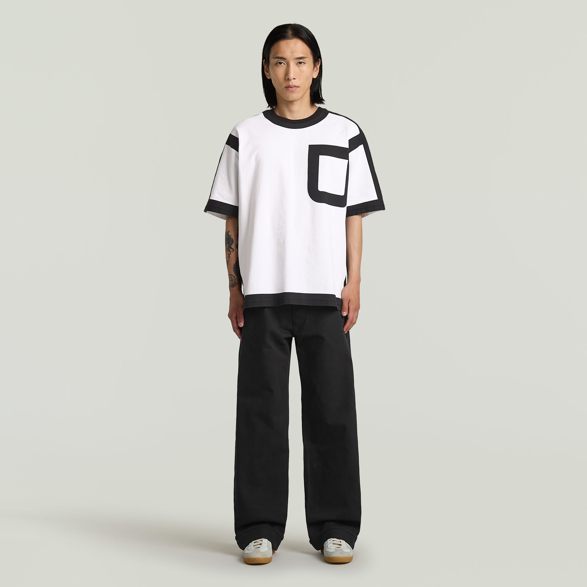 Thumbnail - MN New Icon Oversized T-Shirt - Weiß - Herren