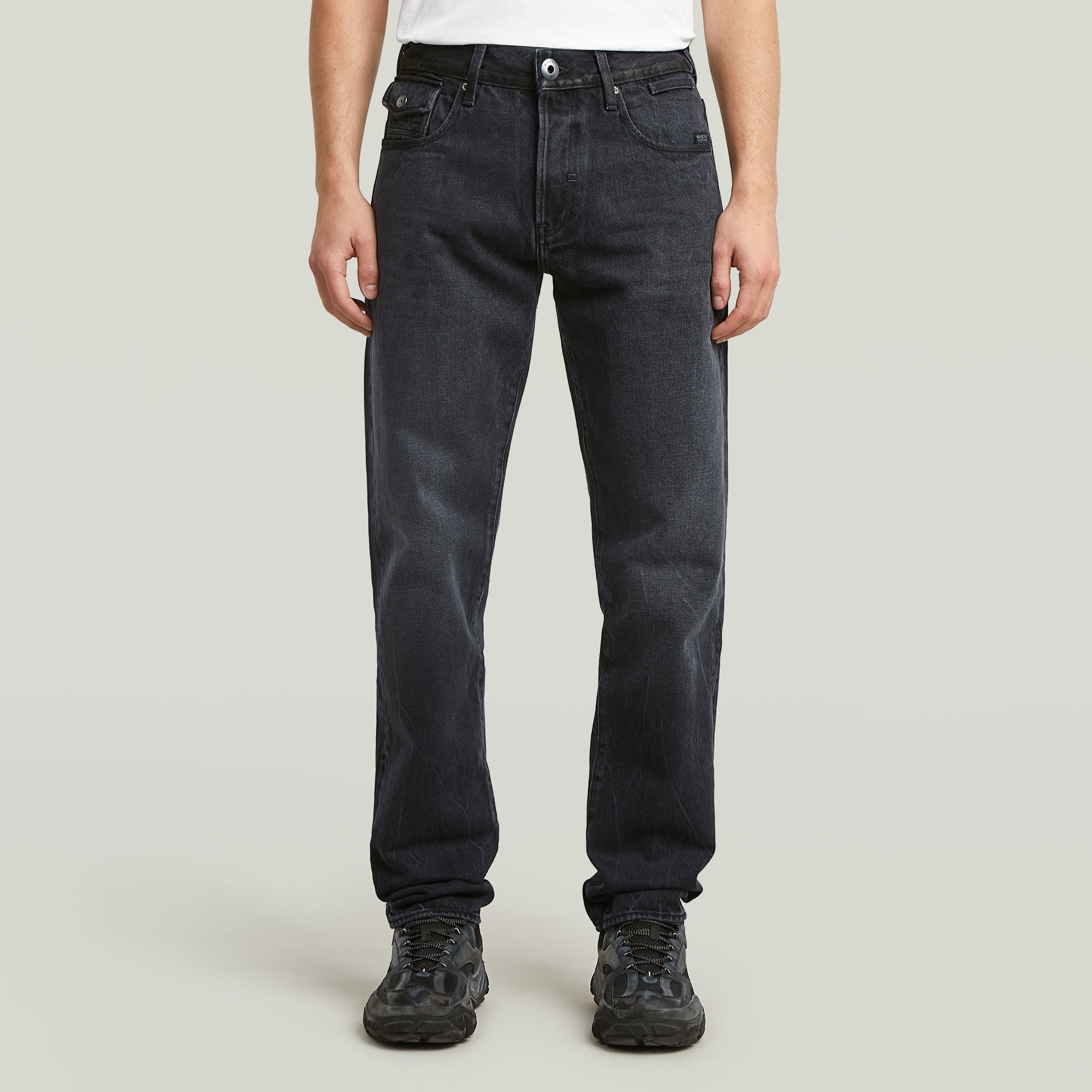 

Morry FWD Regular Tapered Jeans - Black - Men