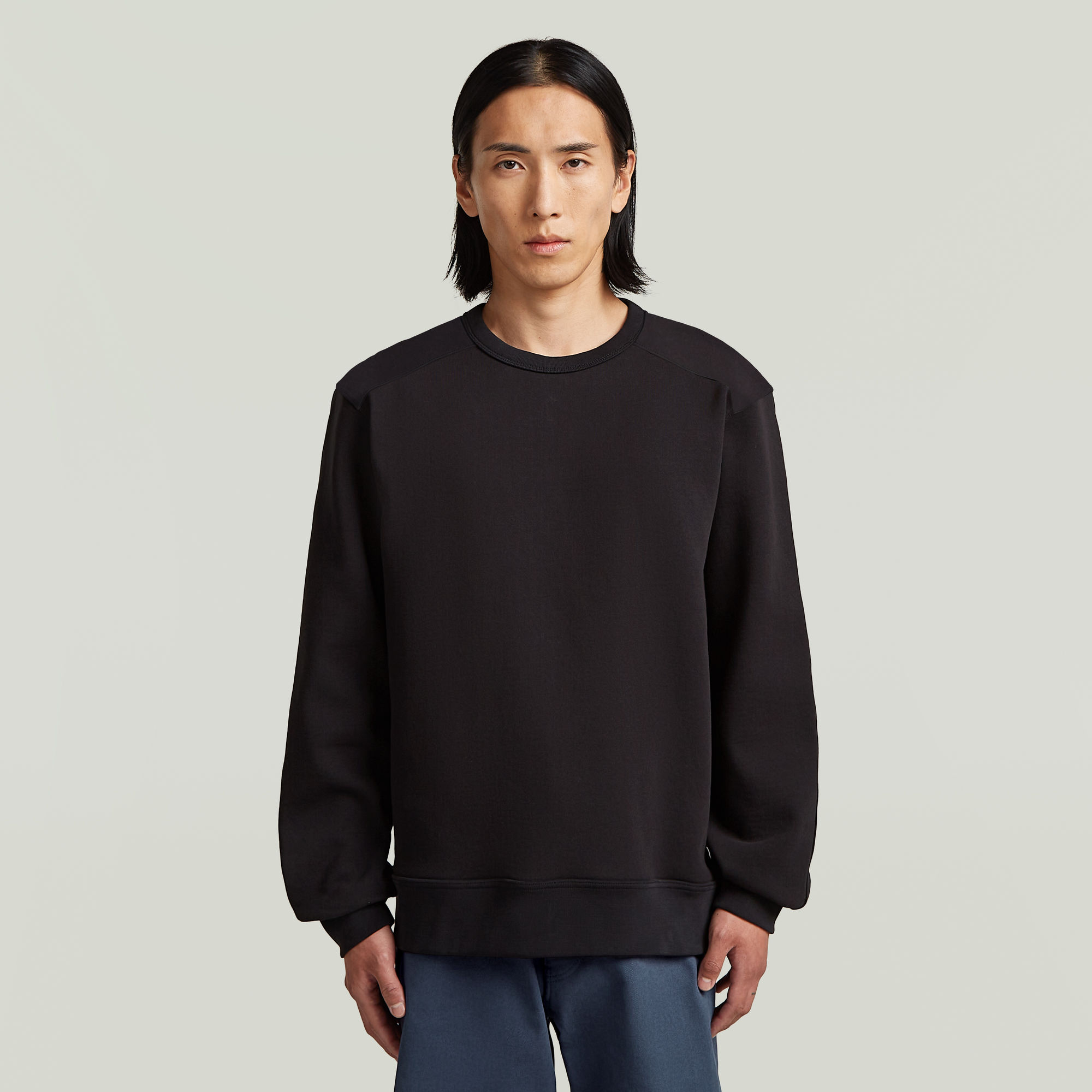 MN Premium Relaxed Sweatshirt - Schwarz - Herren