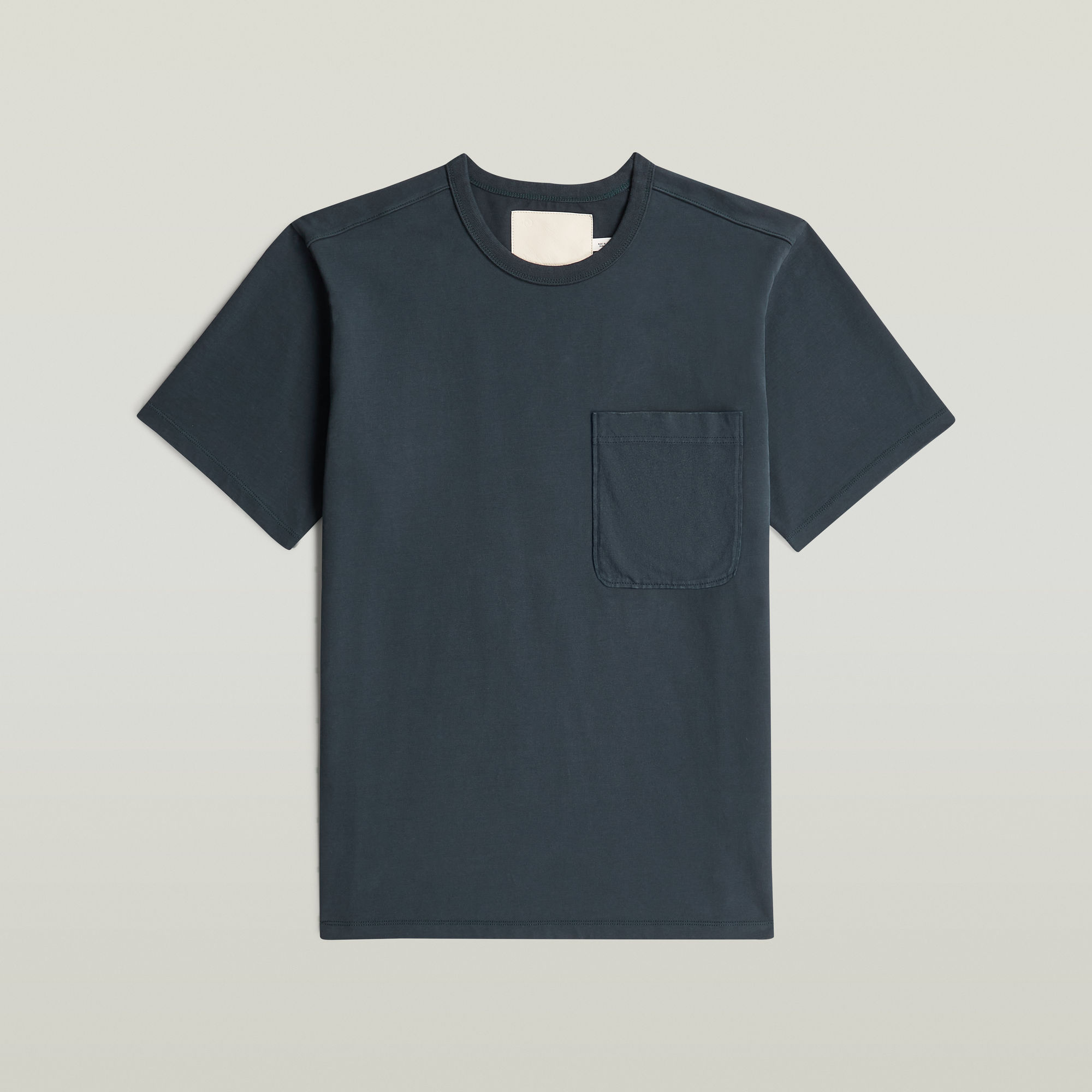 Thumbnail - MN Nuag Regular T-Shirt - Dunkelblau - Herren