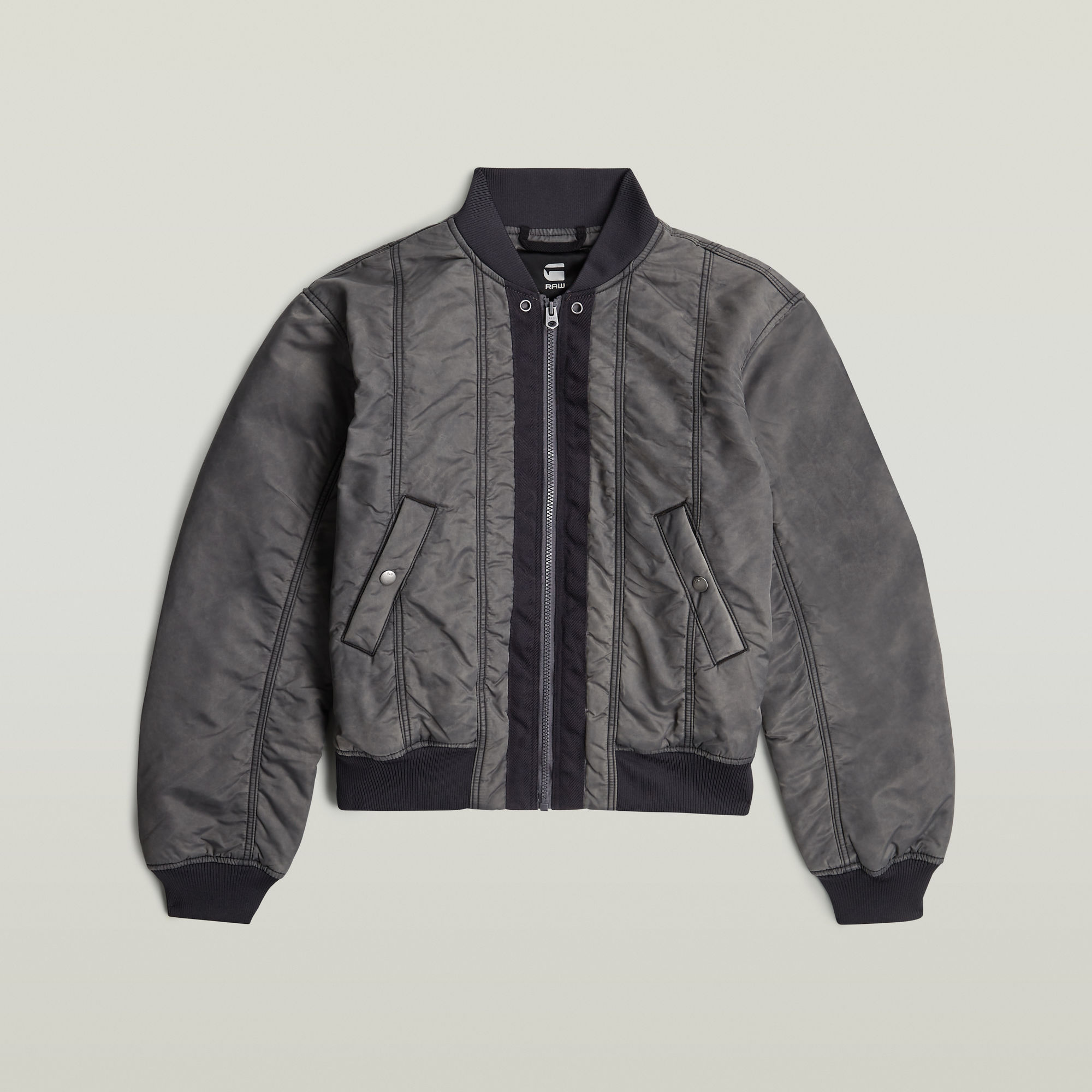 Thumbnail - Bomberjacke - Beige - Damen