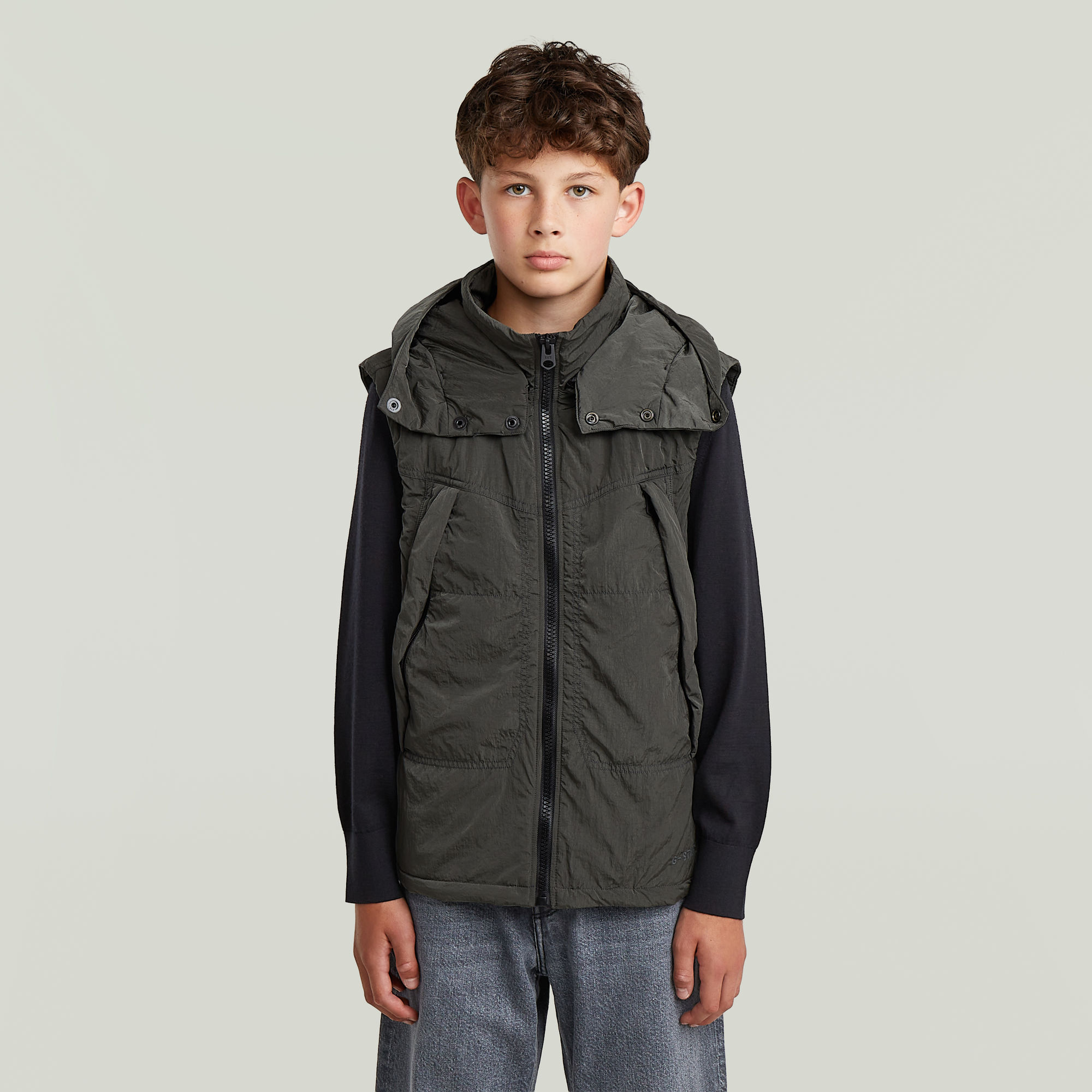 Boys Whistler Weste - Dunkelblau - jungen