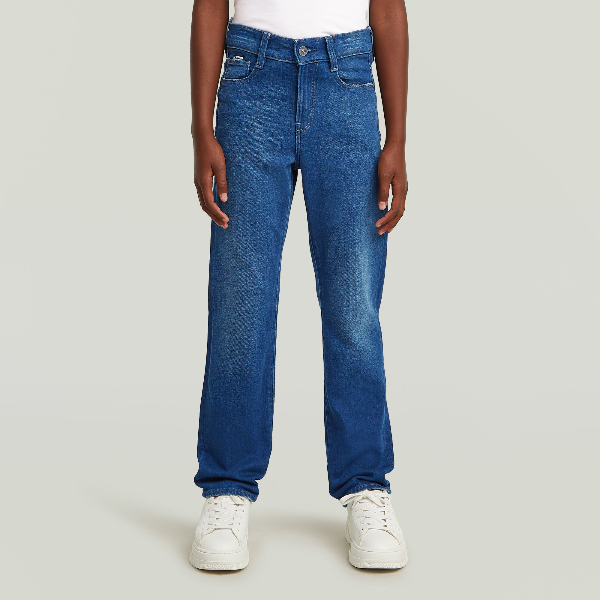 Girls Strace Straight Jeans - Dunkelblau - mädchen