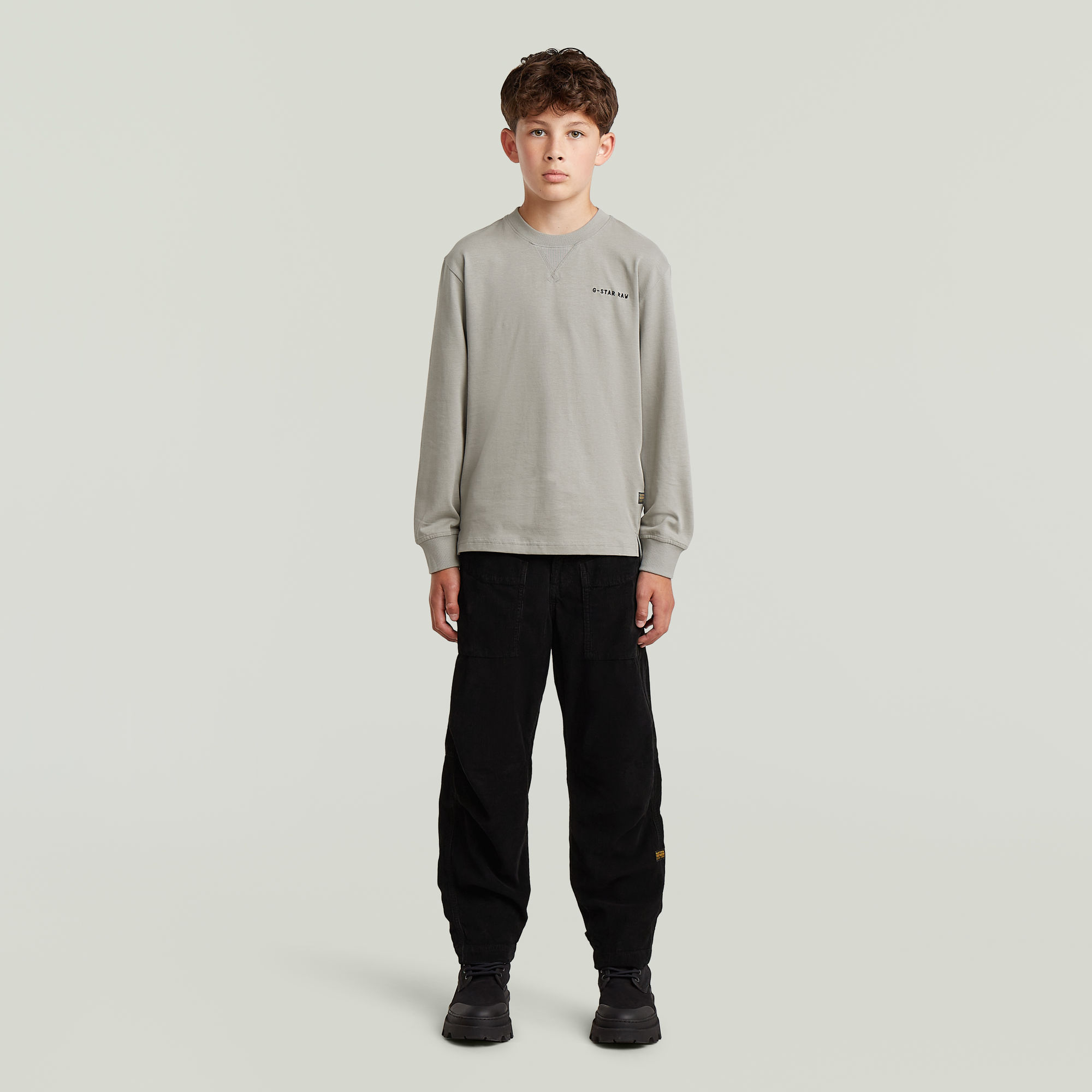 Thumbnail - Boys Fatigue Relaxed Tapered Sweatpants - Schwarz - jungen