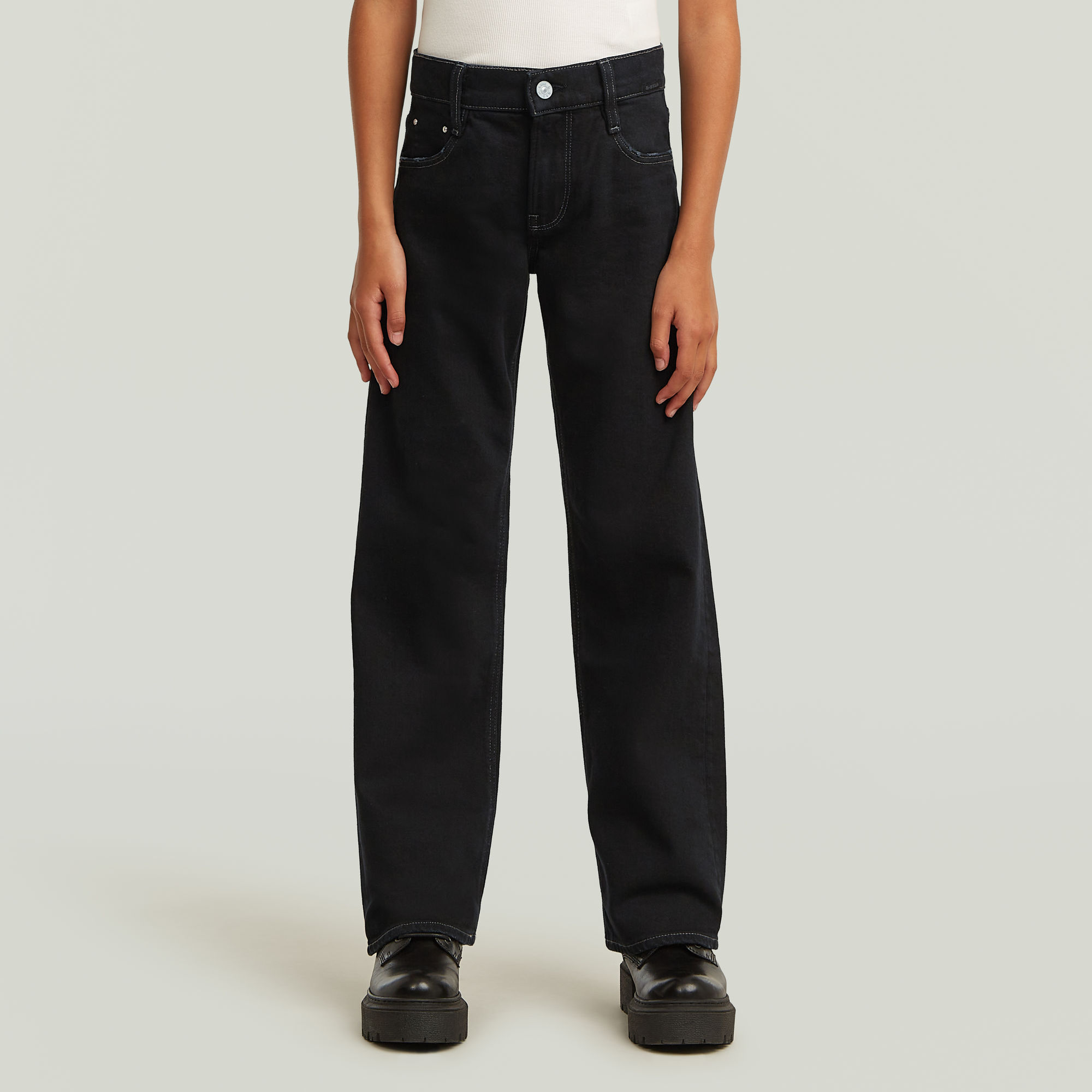 

Judee Loose Jeans voor meisjes - Donkerblauw - meisjes