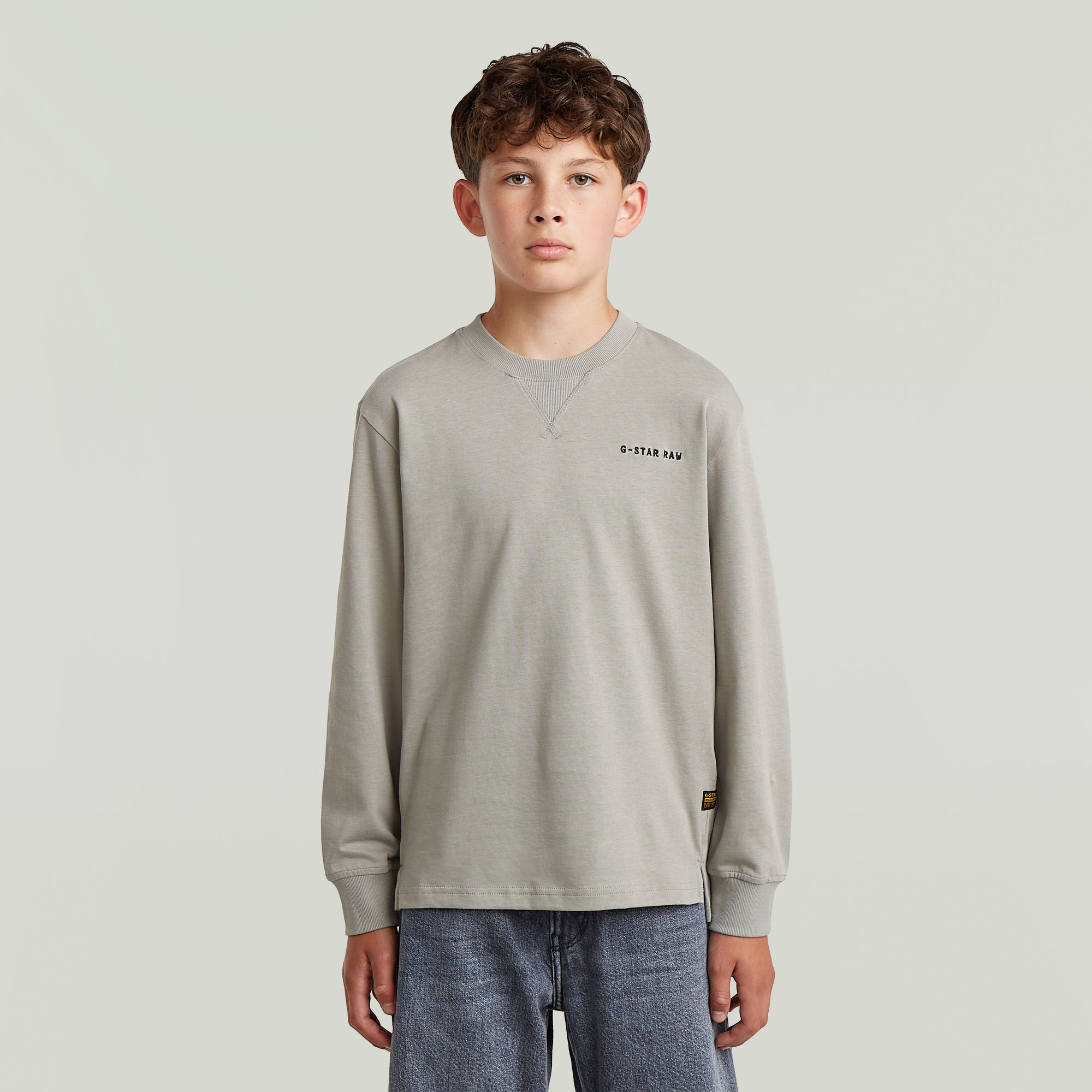 Boys Nifous T-Shirt - Grau - jungen