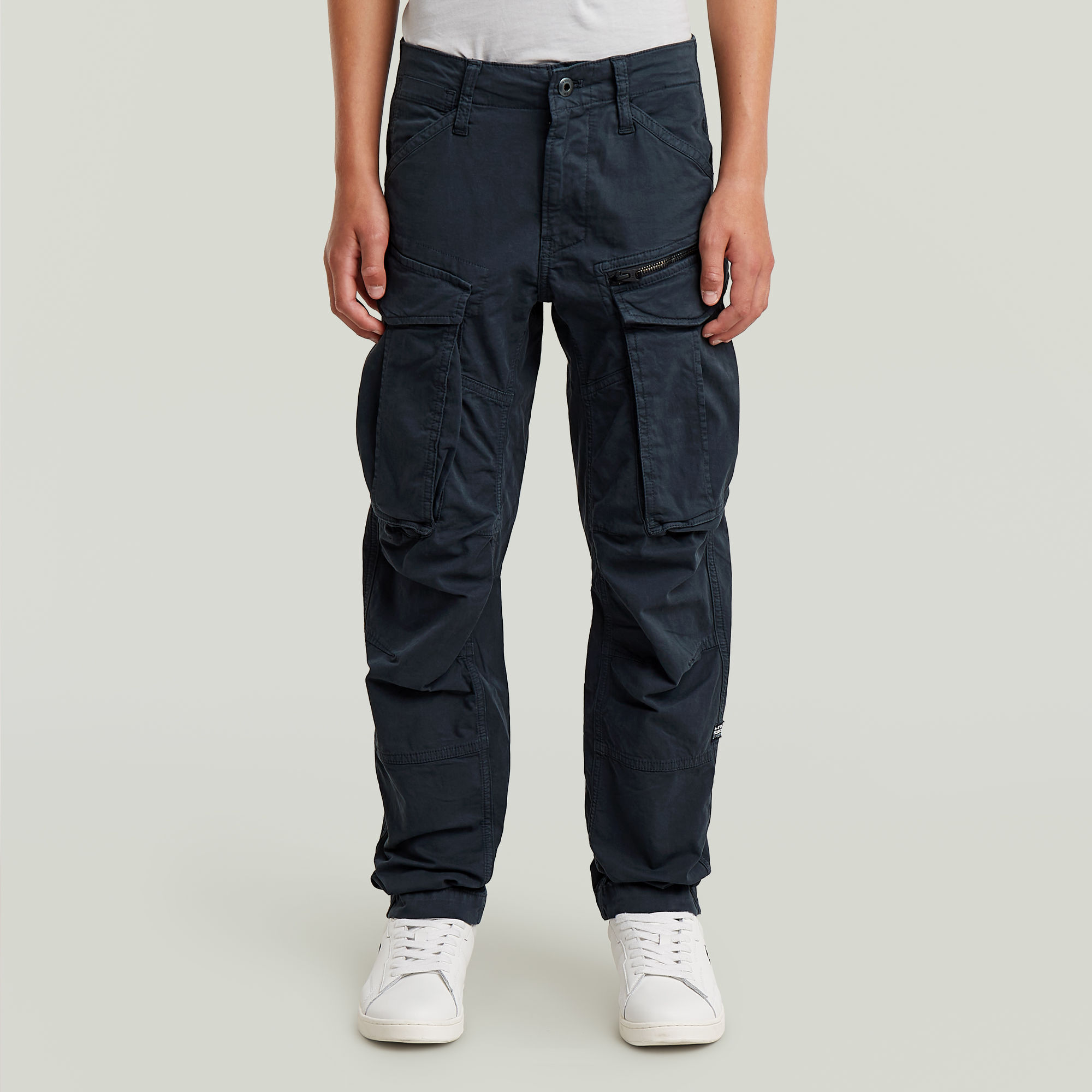 

Rovic Zip 3D Regular Tapered broek voor jongens - Donkerblauw - jongens
