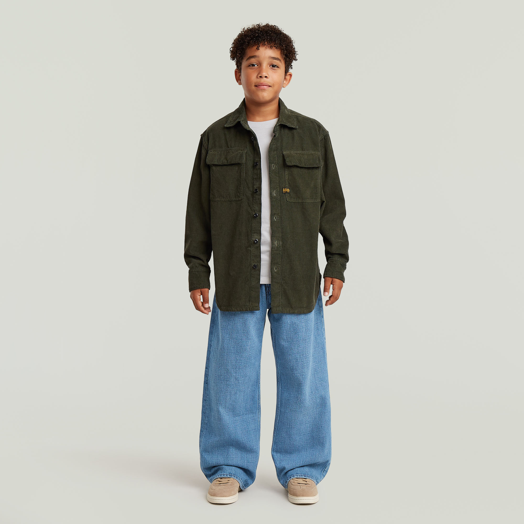 Thumbnail - Boys Type 96 Loose Jeans - Hellblau - jungen