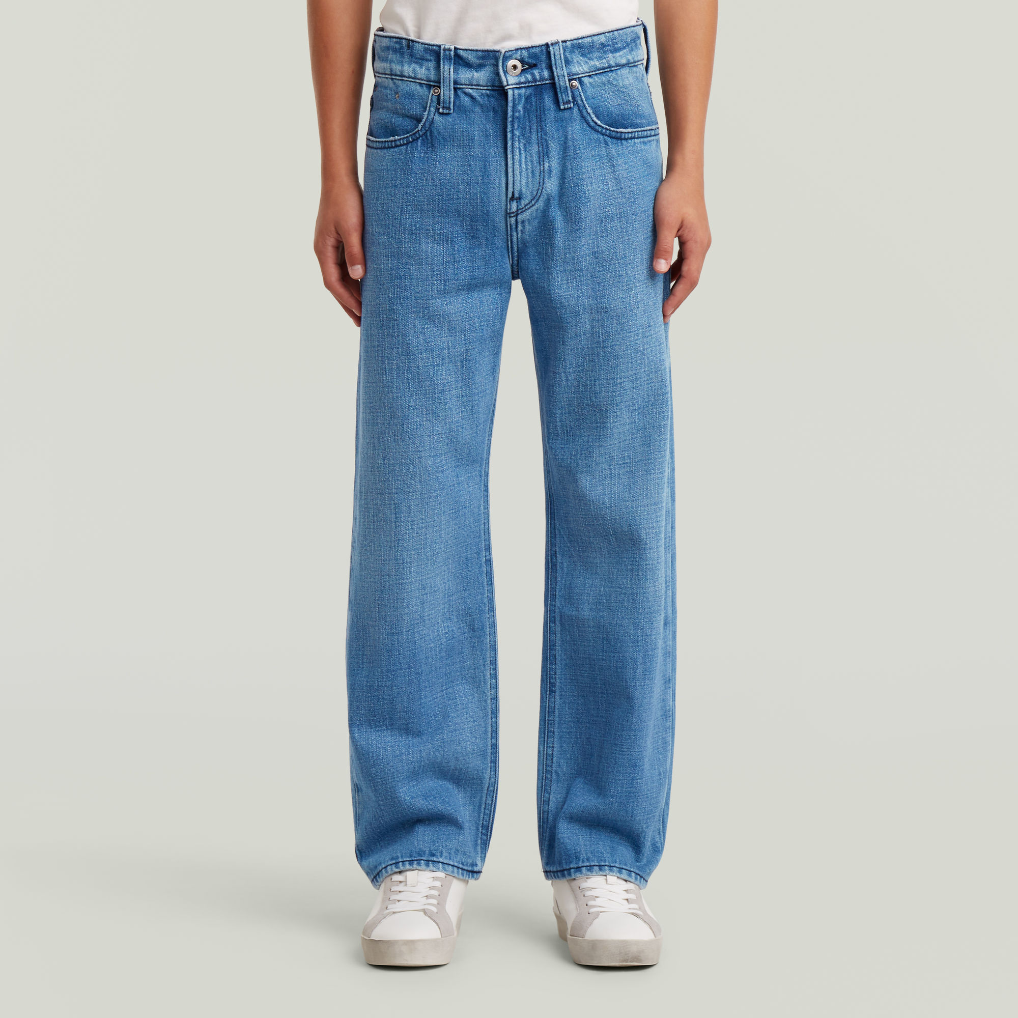 

Dakota Regular Straight Jeans voor jongens - Lichtblauw - jongens