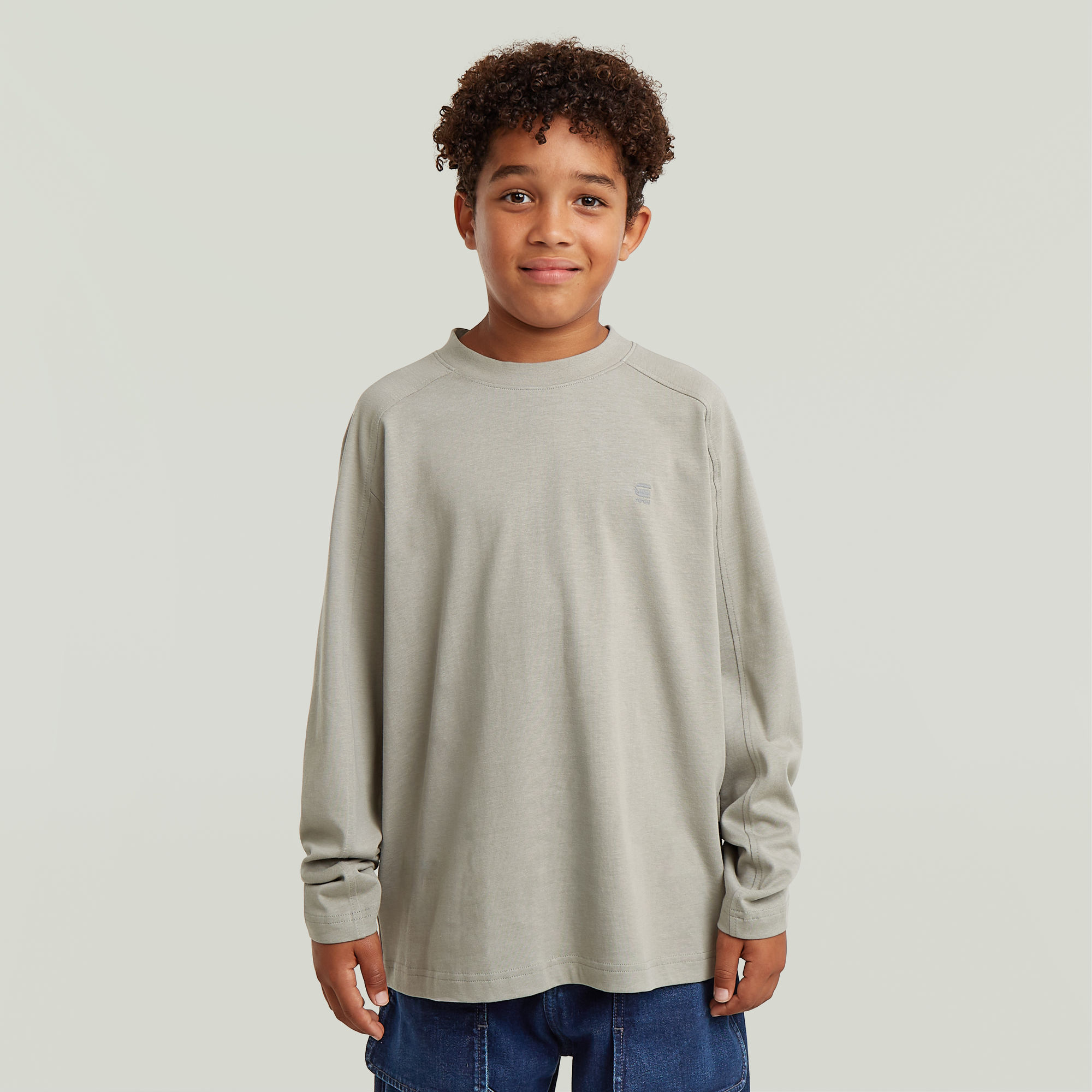 

Boys Interst Boxy T-Shirt - Grau - jungen