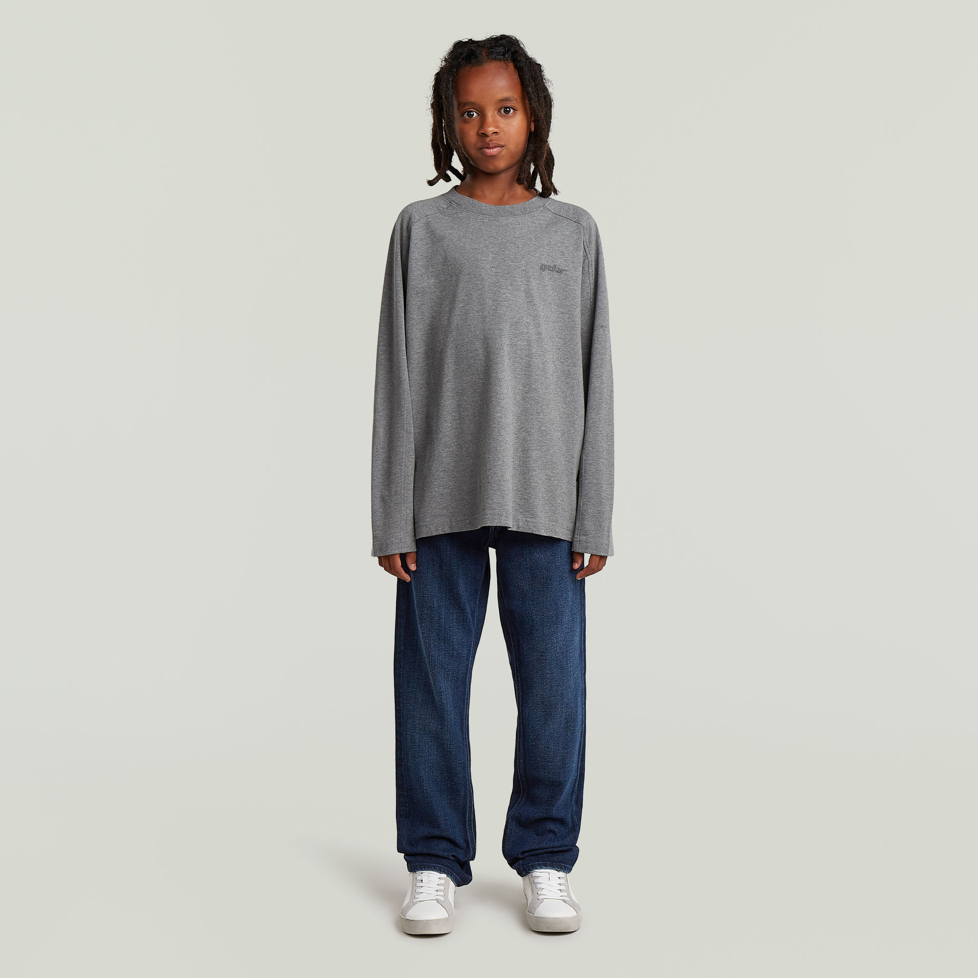 Thumbnail - Boys MOSA Straight Jeans - Mittelblau - jungen