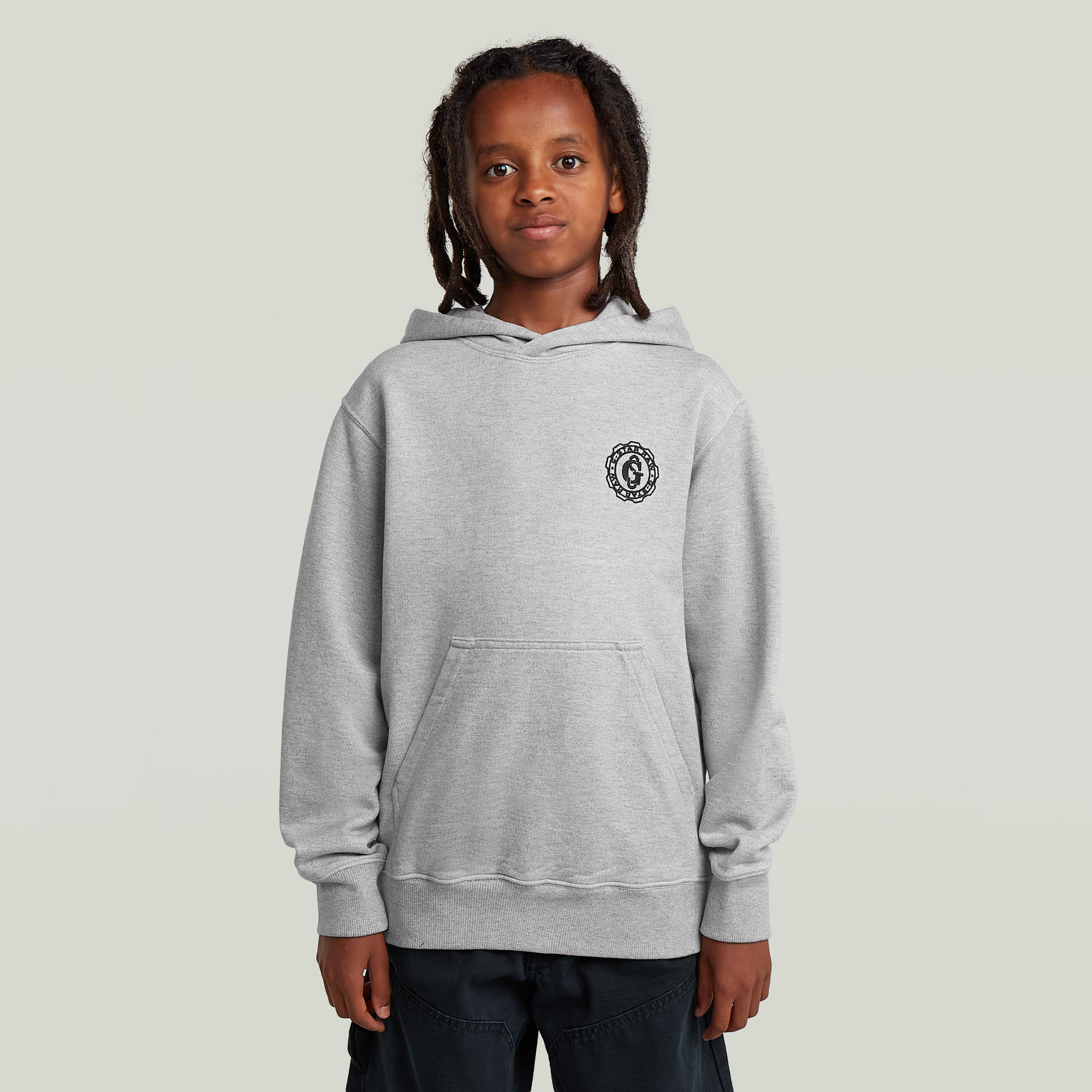 Boys Bren Hooded Sweatshirt - Grau - jungen