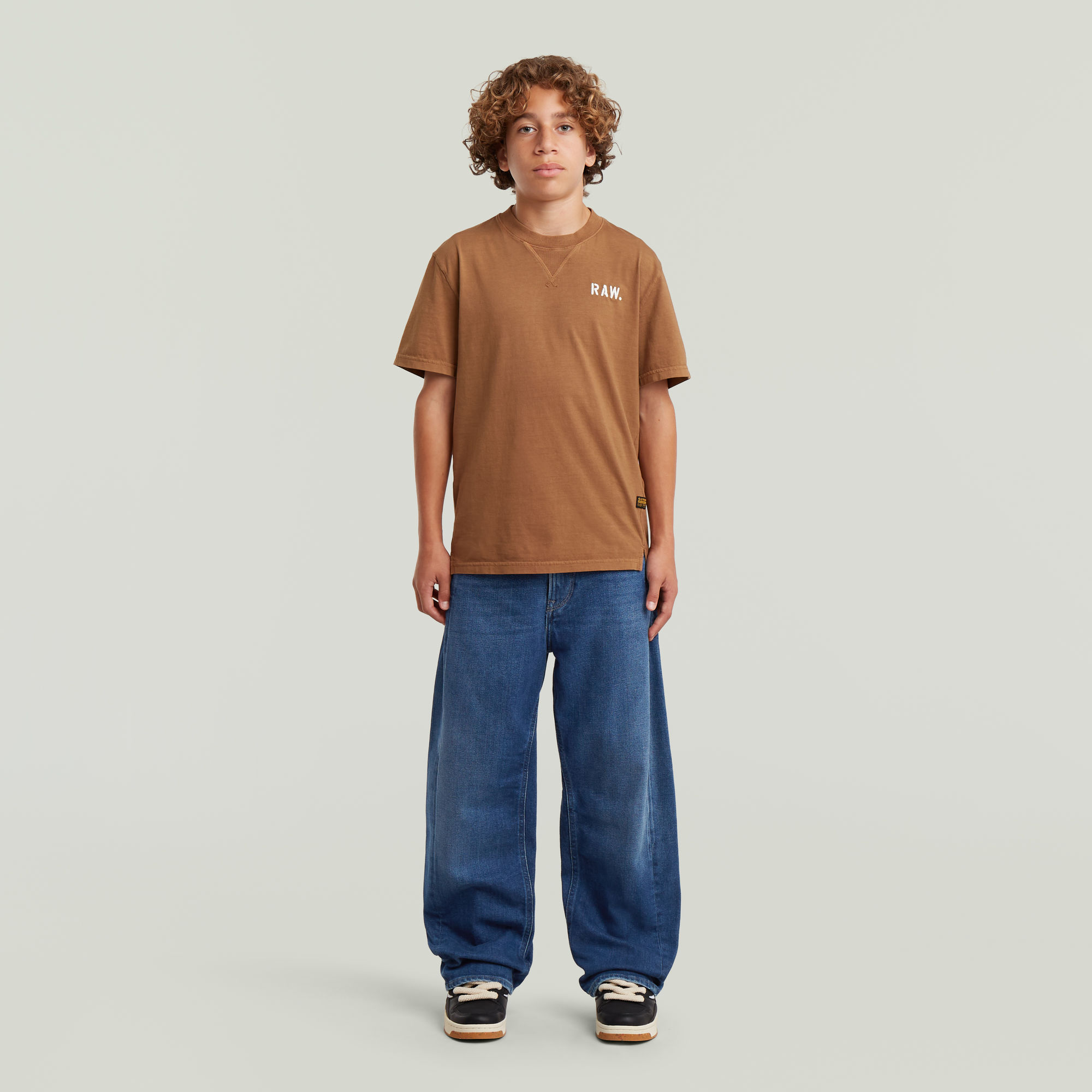 Thumbnail - Boys Bend Loose Jeans - Mittelblau - jungen