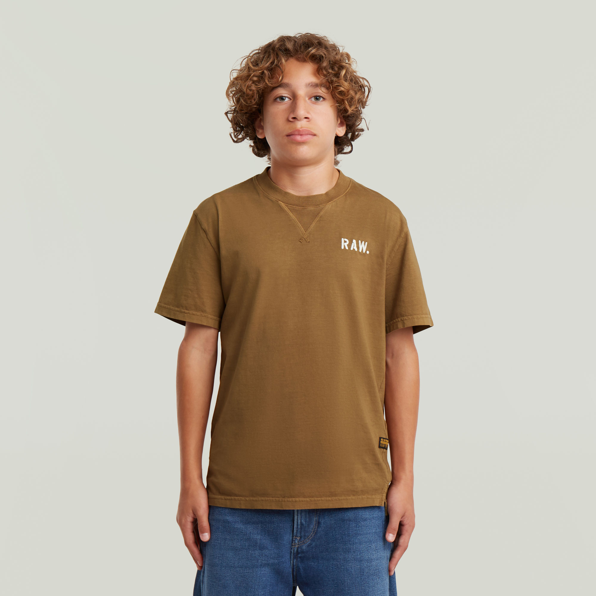 

Boys Nifous T-Shirt - Braun - jungen