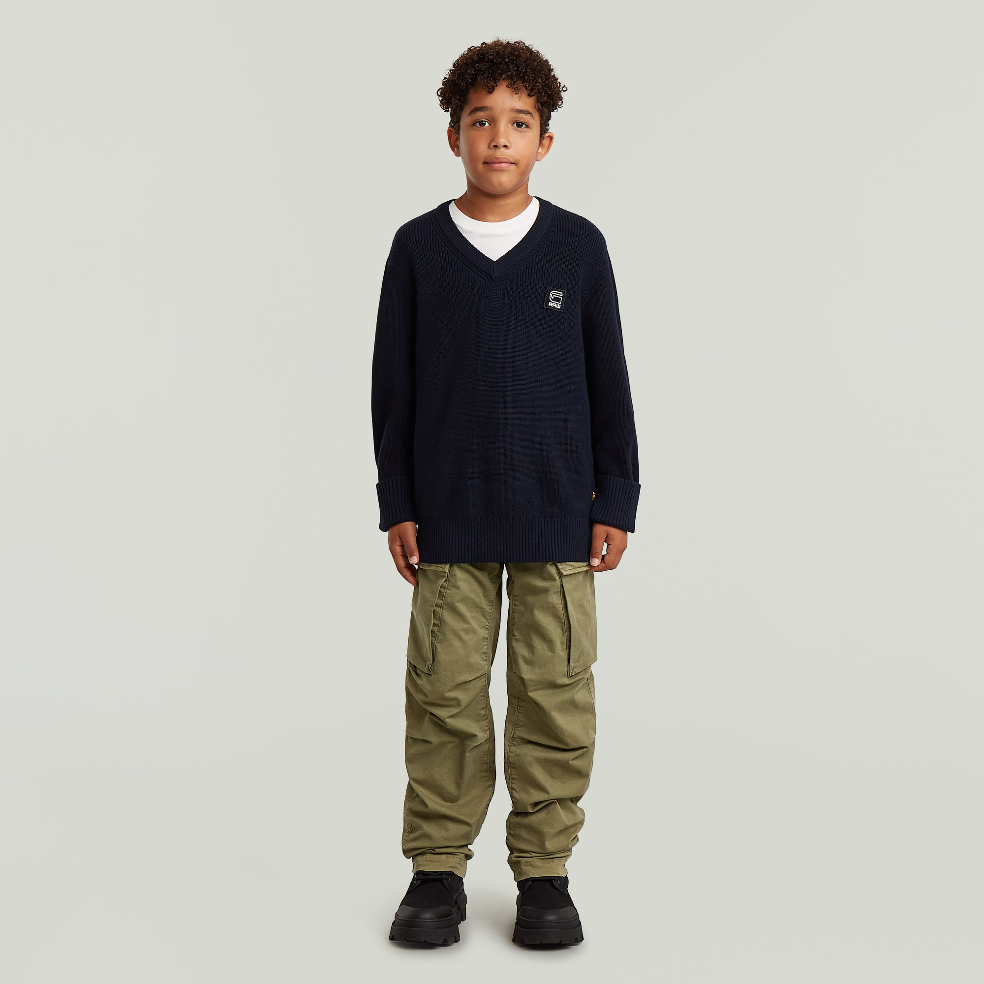 Thumbnail - Boys Core Regular Cargohose - Grün - jungen