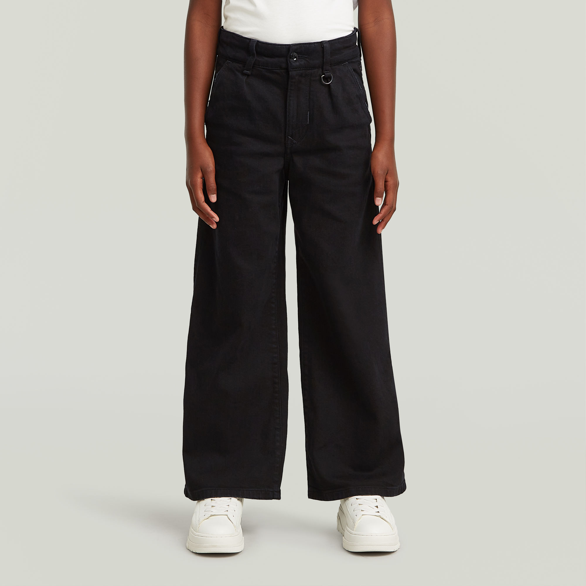 

Icon Skater Chino High Loose Jeans voor meisjes - Donkerblauw - meisjes