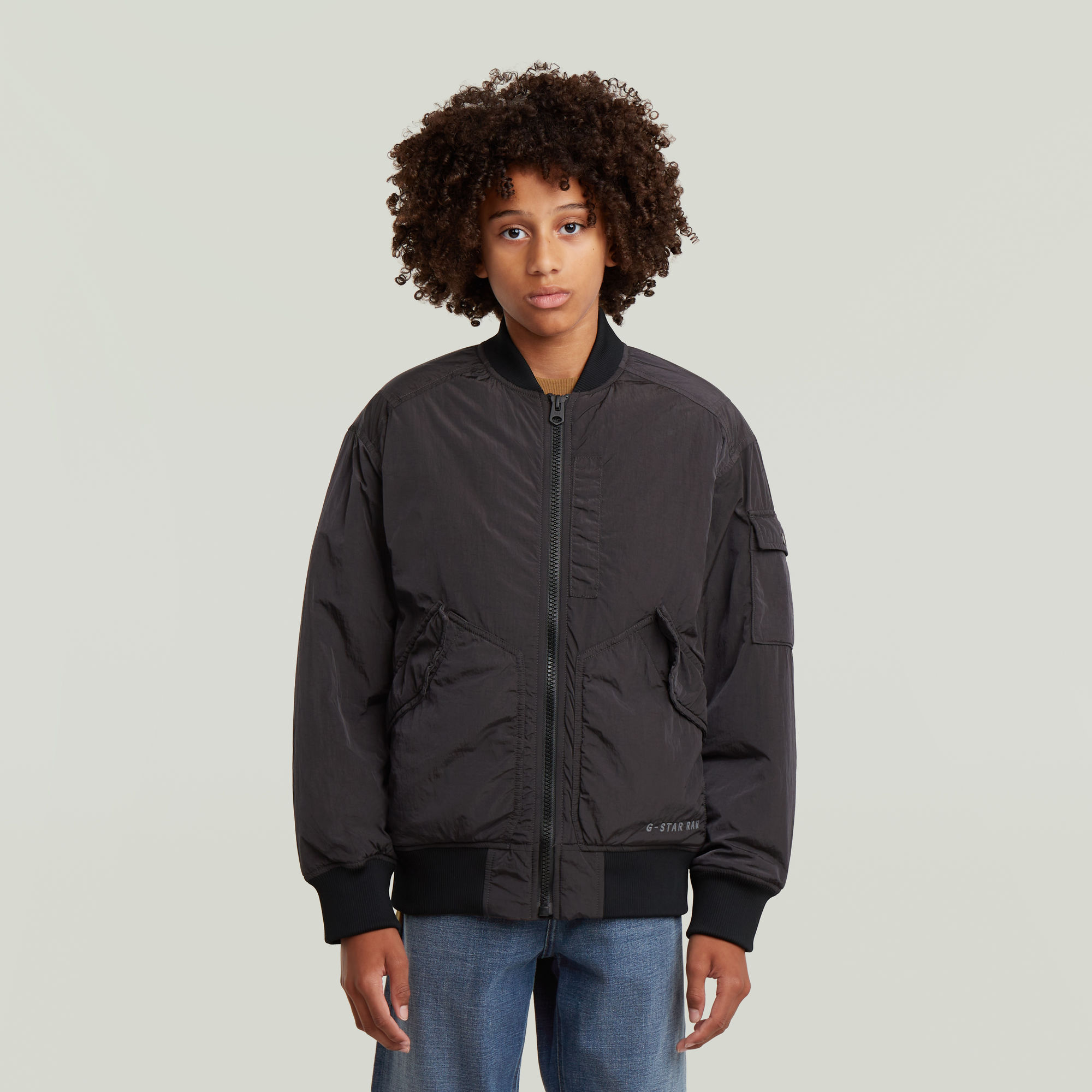 Boys Bomberjacke - Dunkelblau - jungen