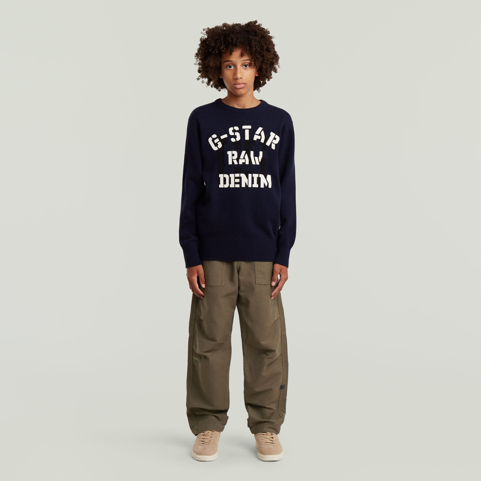 Thumbnail - Boys Fatigue Relaxed Tapered Sweatpants - Grün - jungen