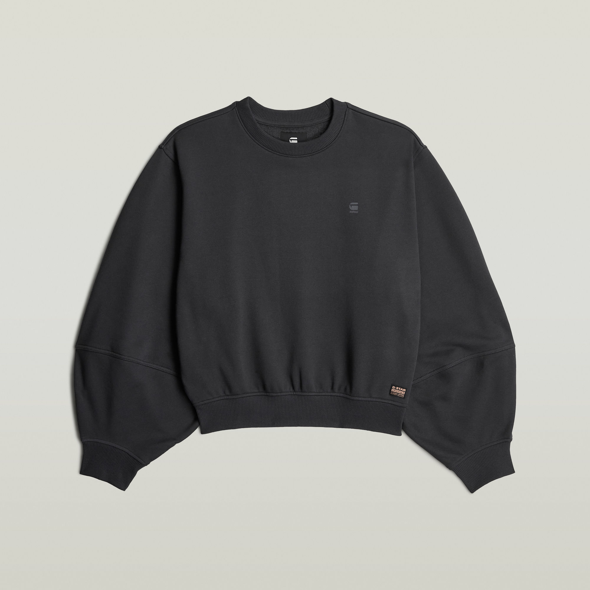 Logo Crew Sweatshirt - Grau - Damen