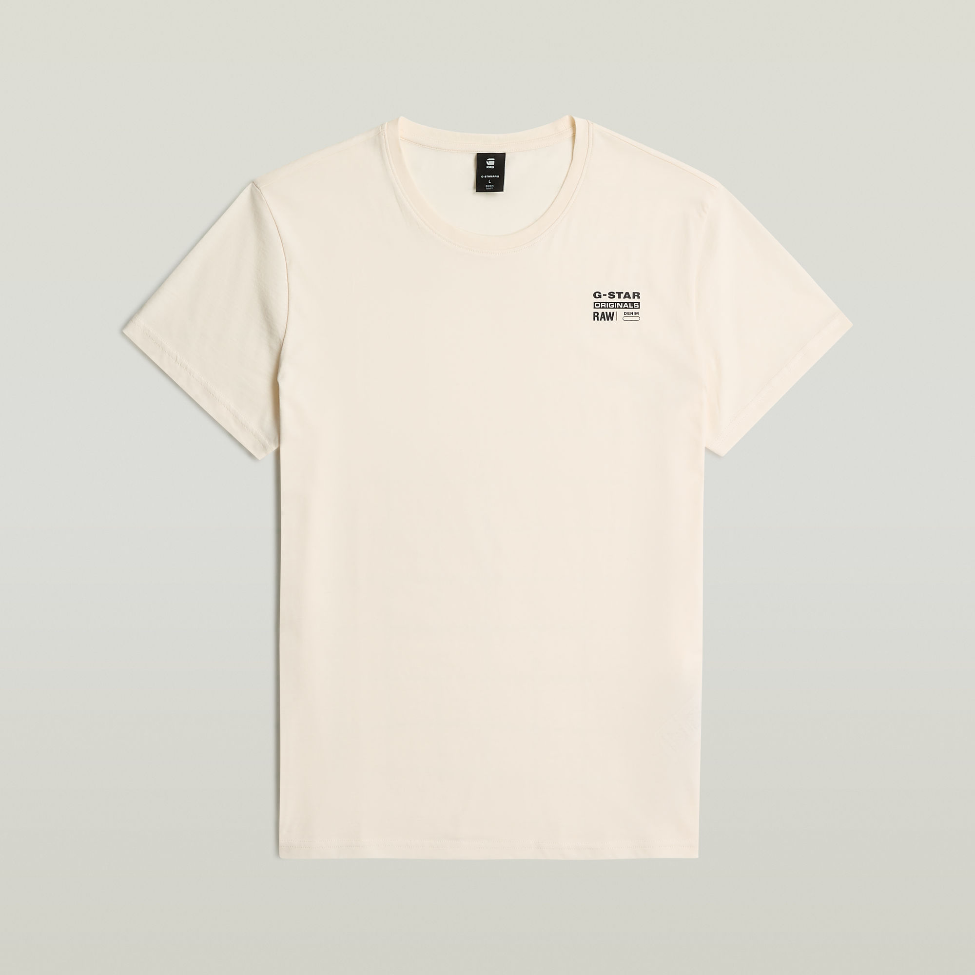 G-Star RAW Chest Logo T-shirt - Beige - Heren