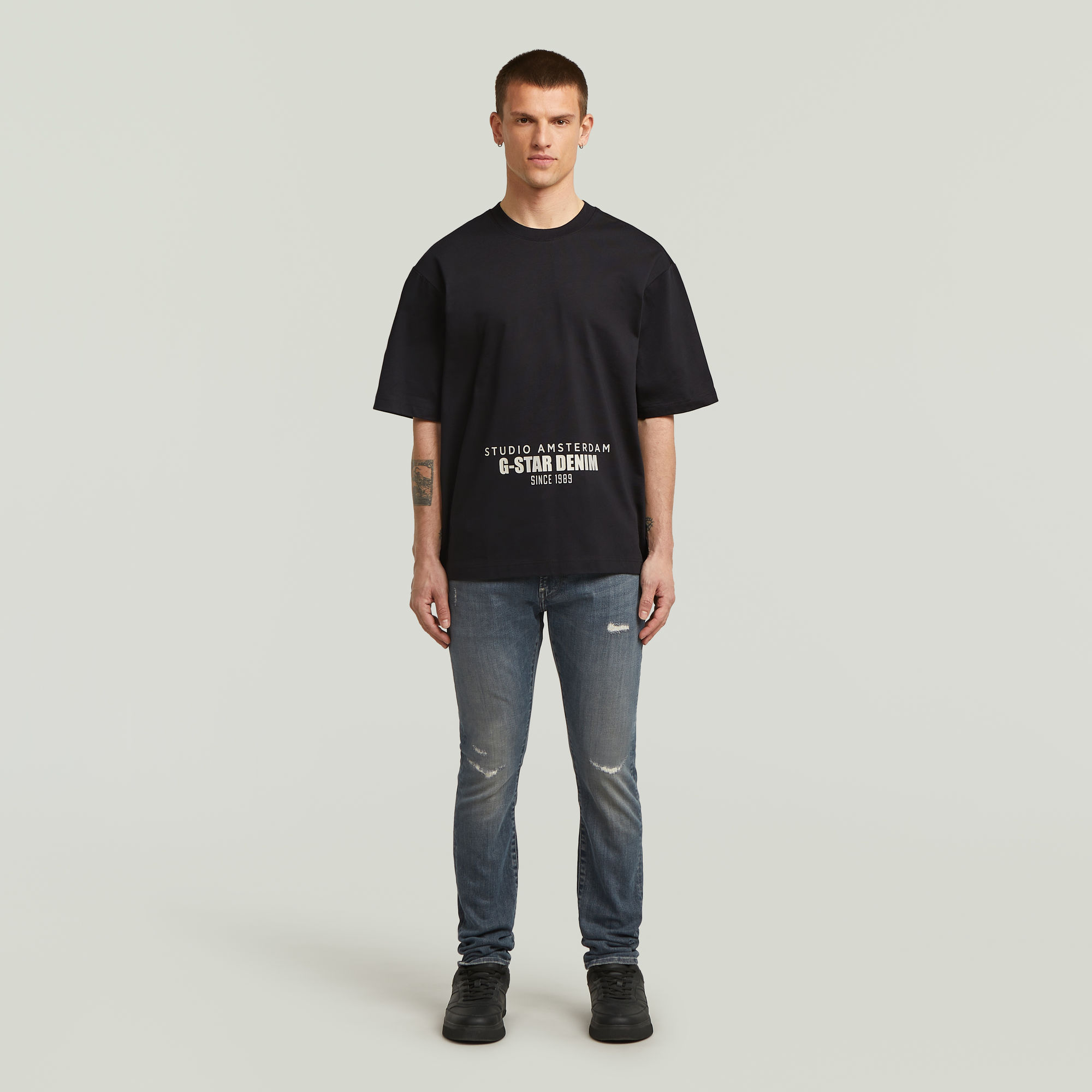 Thumbnail - Revend FWD Skinny Jeans - Dunkelblau - Herren